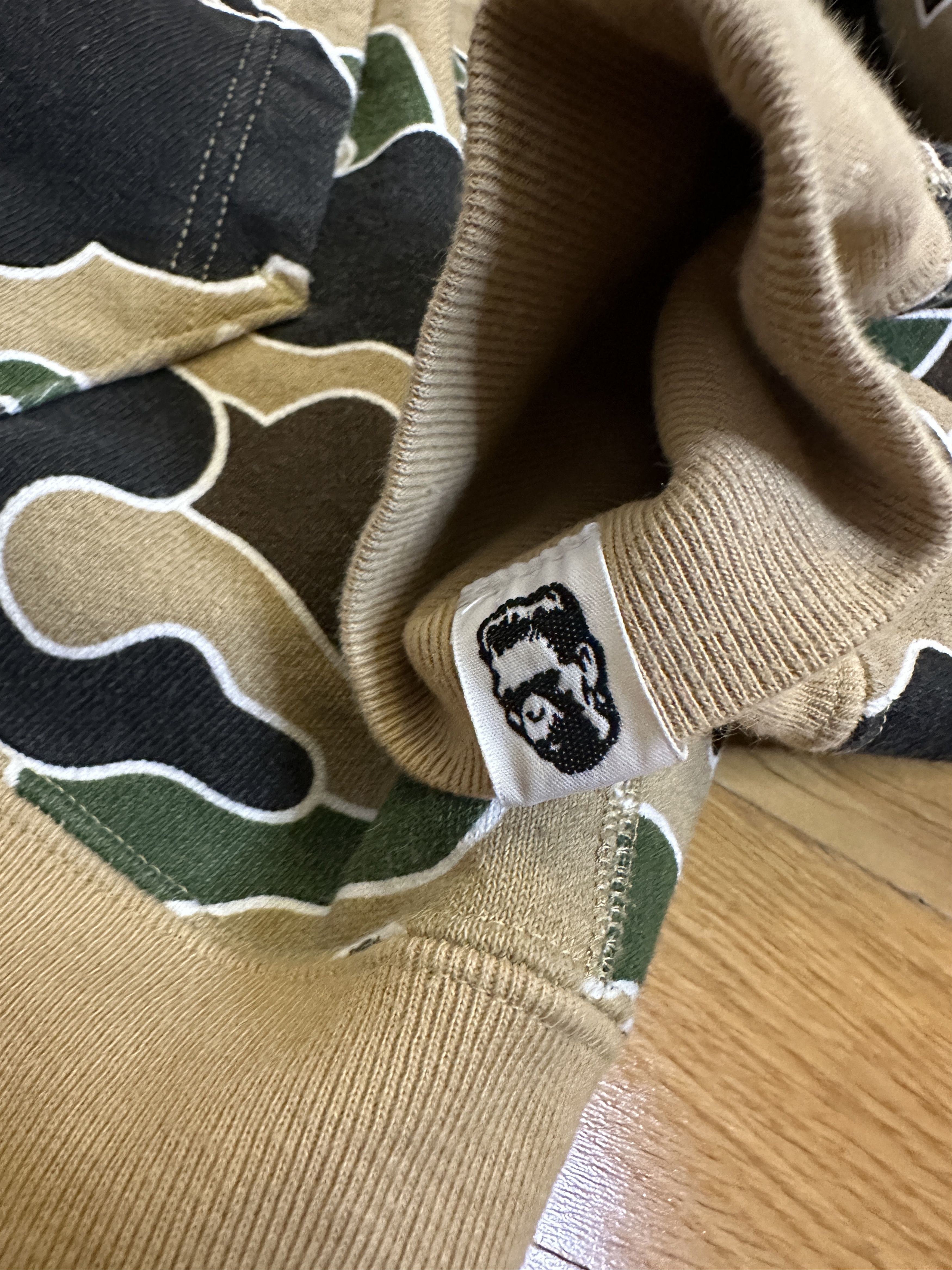 Bape BAPE Shark Full Zip Hoodie Beige Camo Size US M / EU 48-50 / 2 - 7 Thumbnail