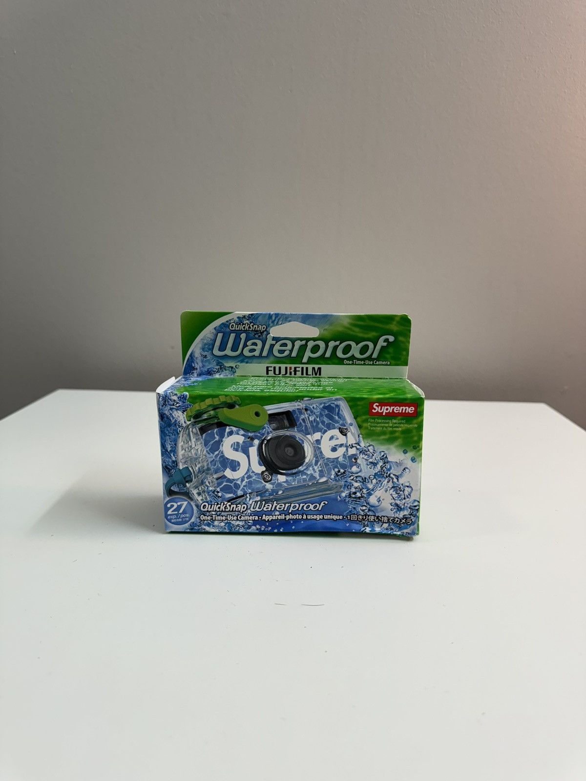 Fujifilm × Supreme Supreme FujiFilm Waterproof Camera Brand New Sealed Size ONE SIZE - 1 Thumbnail