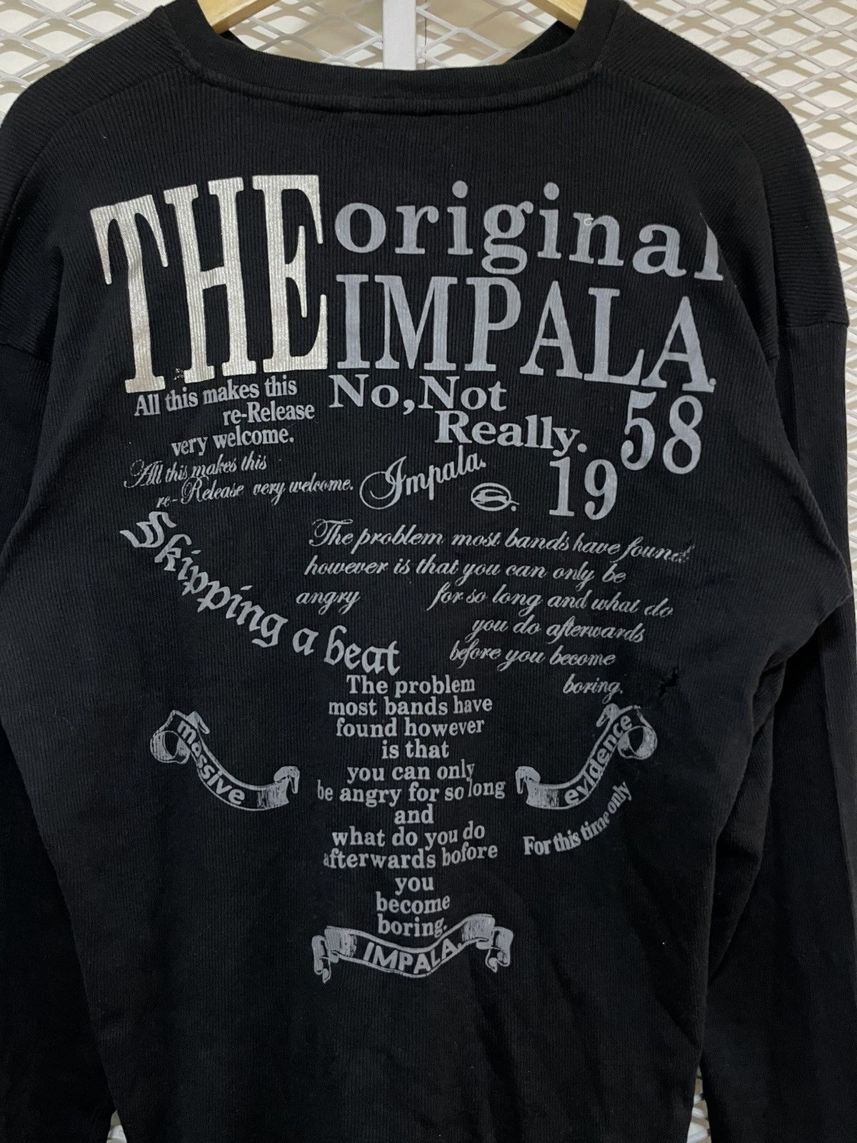 If Six Was Nine Japanese Impala LongSleeve Size US XL / EU 56 / 4 - 9 Thumbnail