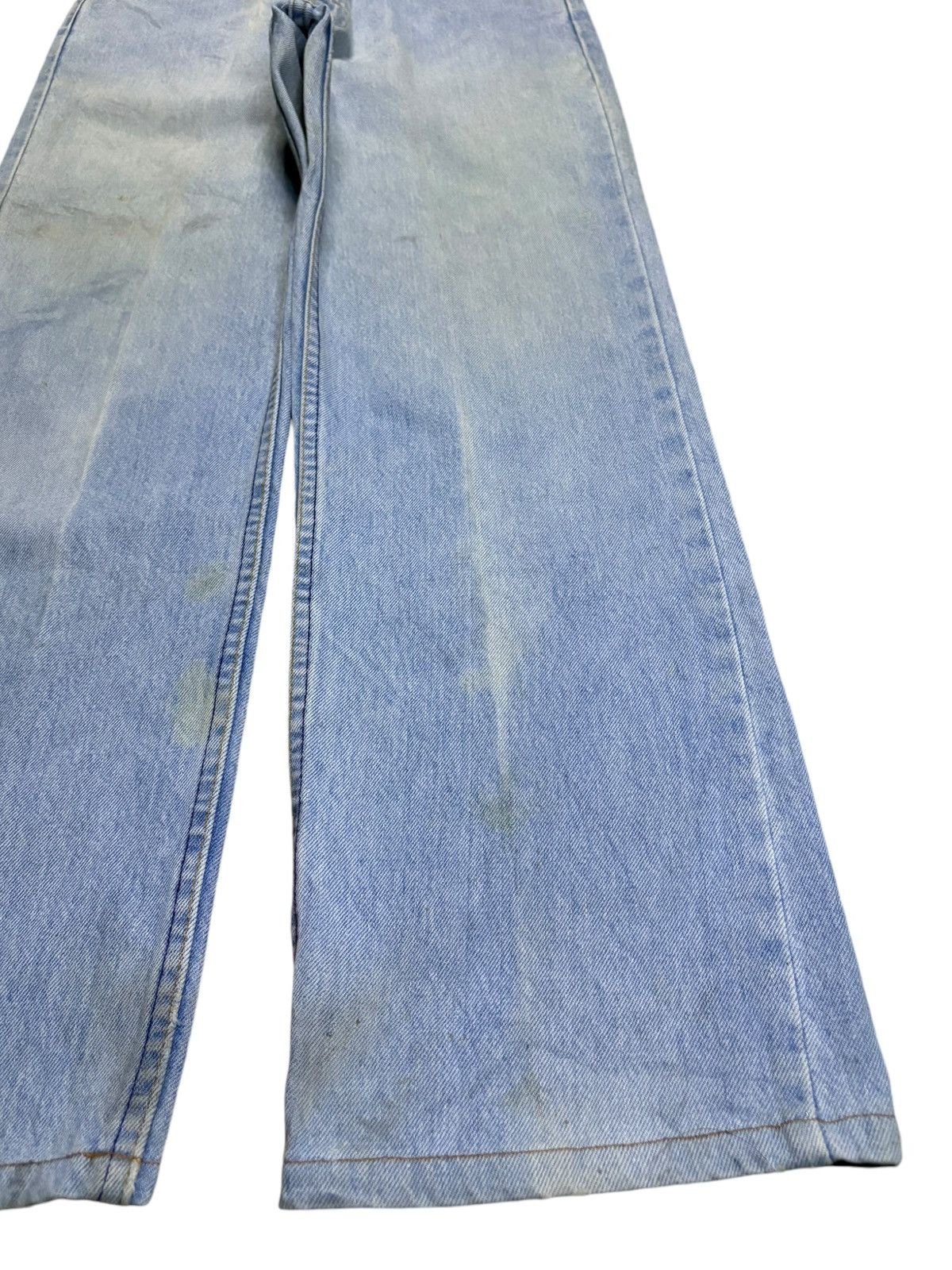 Levi's SALES🔥Vintage 90s Levis 520 Mud Wash Light Blue Baggy Jeans Size US 30 / EU 46 - 7 Thumbnail