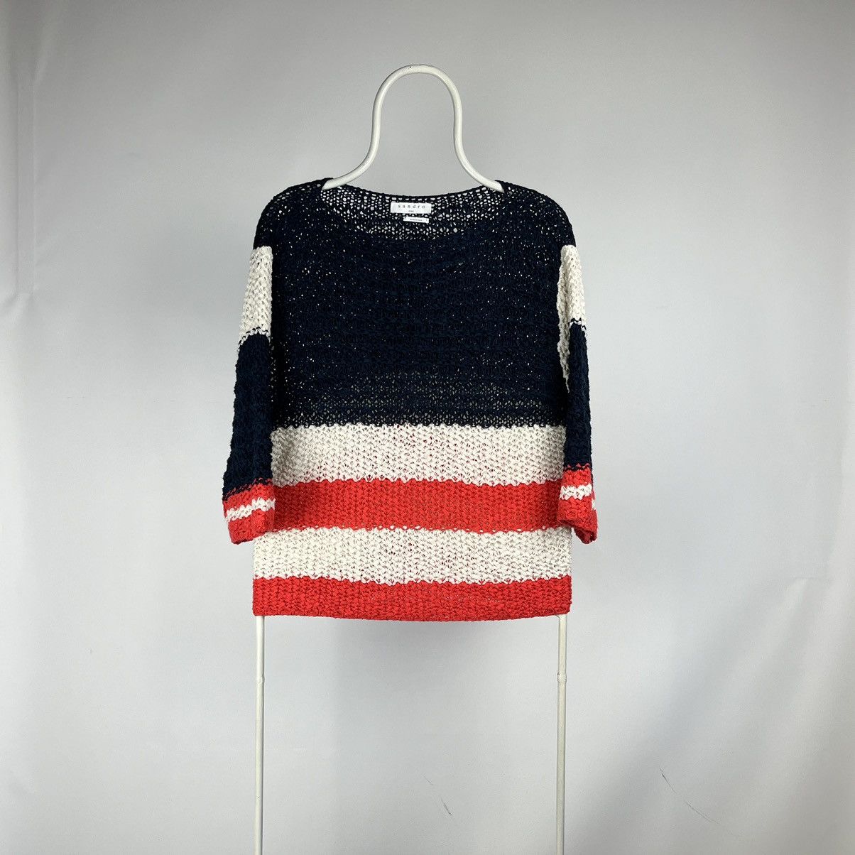Sandro Sandro sweater 3/4 crop top knited size 2 Size XS / US 0-2 / IT 36-38 - 1 Thumbnail