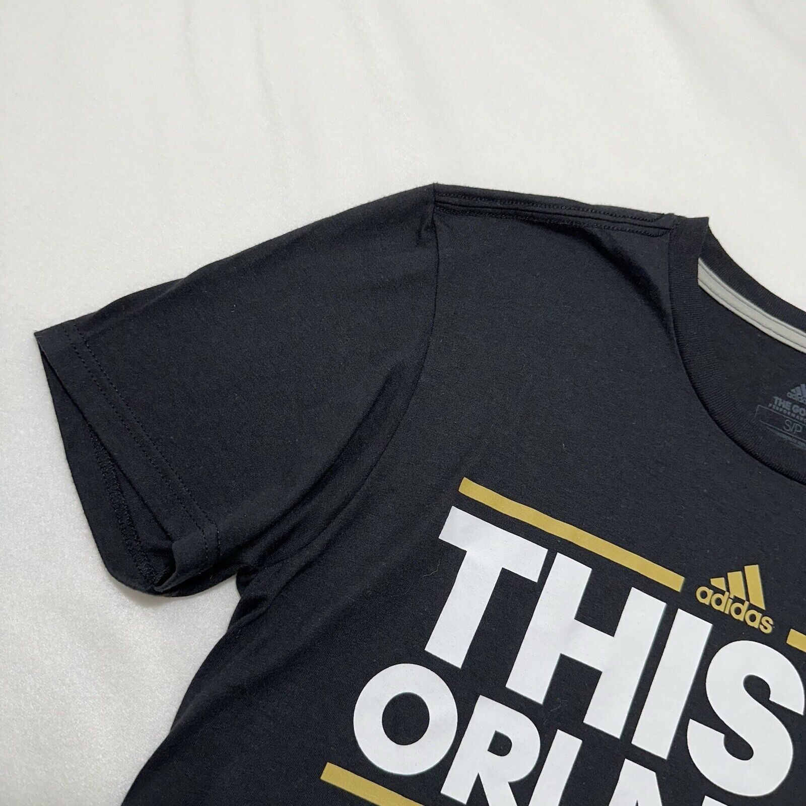 Adidas Adidas MLS Orlando City SC Mens Small Black T Shirt Size US S / EU 44-46 / 1 - 6 Thumbnail