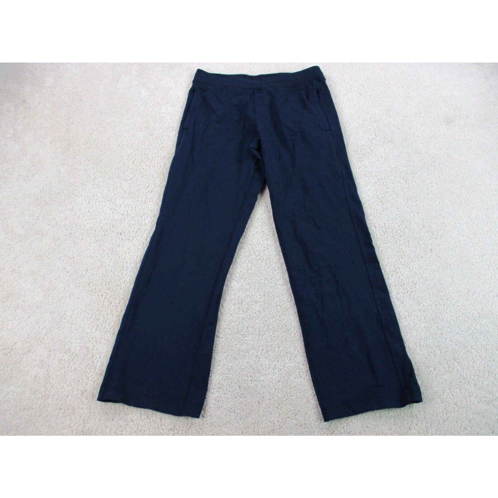 image of Lululemon Pants Adult Large Blue Sweat Pants Lightweight Outdoor Athletic Mens in White