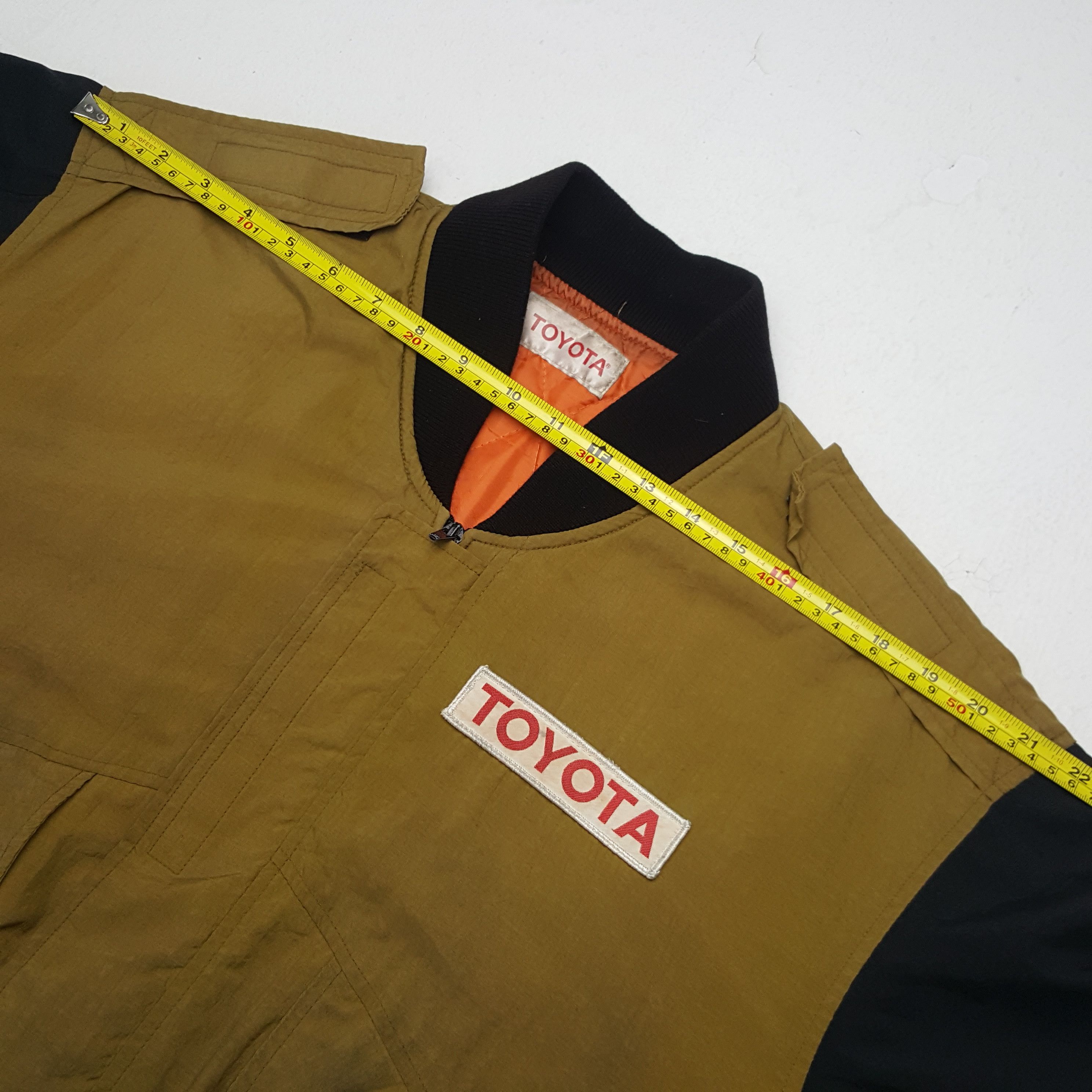 Vintage Vintage Toyota Tecno Racing Bomber Jacket Size US M / EU 48-50 / 2 - 6 Thumbnail