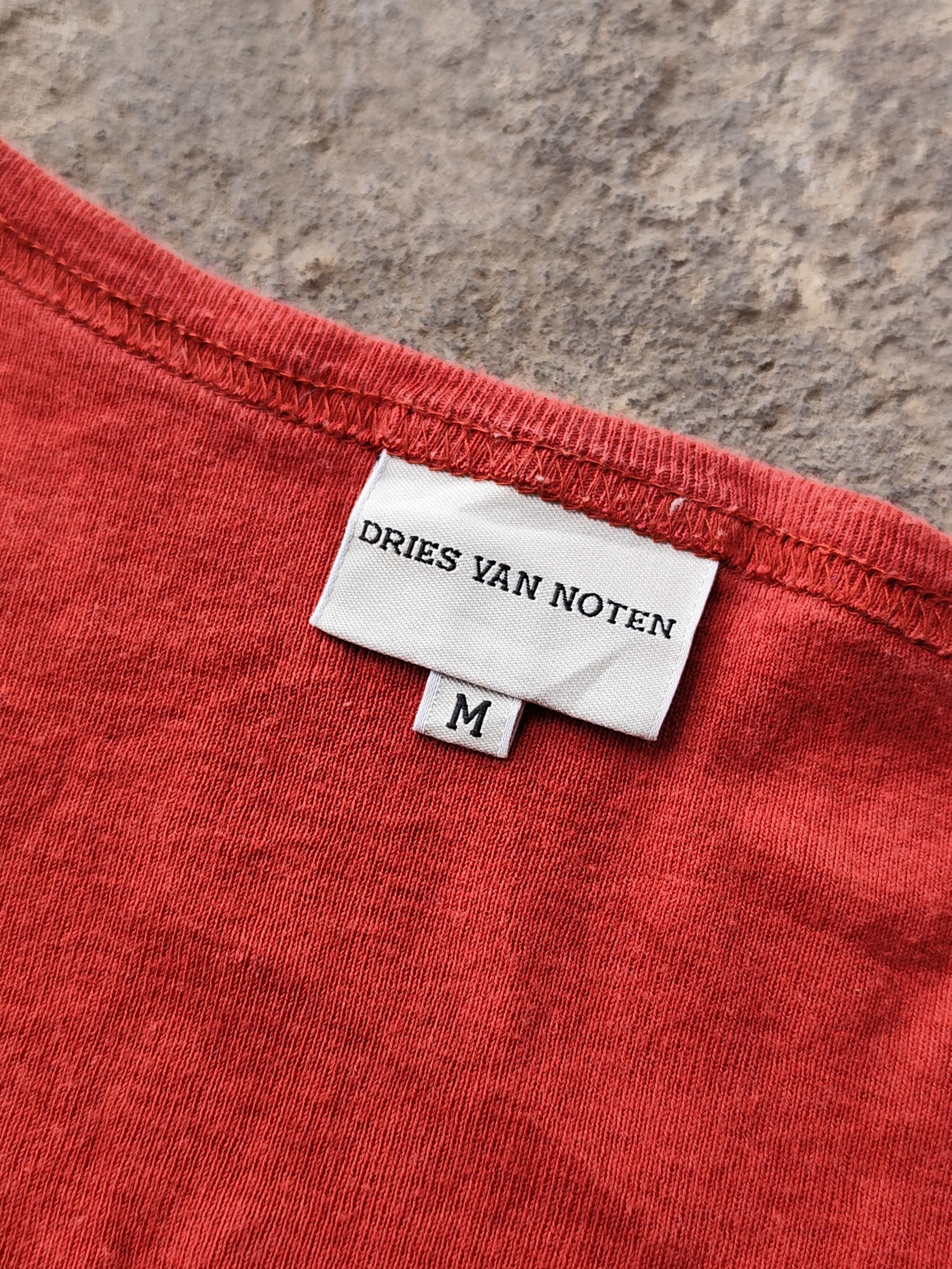 Dries Van Noten Dries van noten vneck shirt Size US S / EU 44-46 / 1 - 4 Thumbnail
