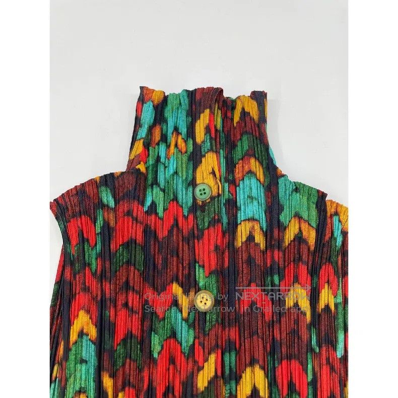 Issey Miyake Issey Miyake Color-block Vest Size M / US 6-8 / IT 42-44 - 5 Thumbnail