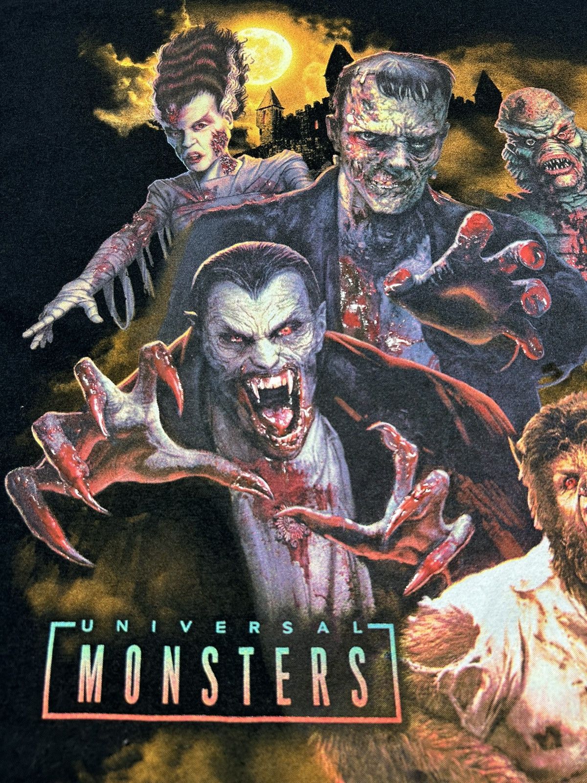 Expert Horror × Vintage Halloween Horror Universal Studios Monsters 2019 T-Shirt Size US L / EU 52-54 / 3 - 7 Thumbnail