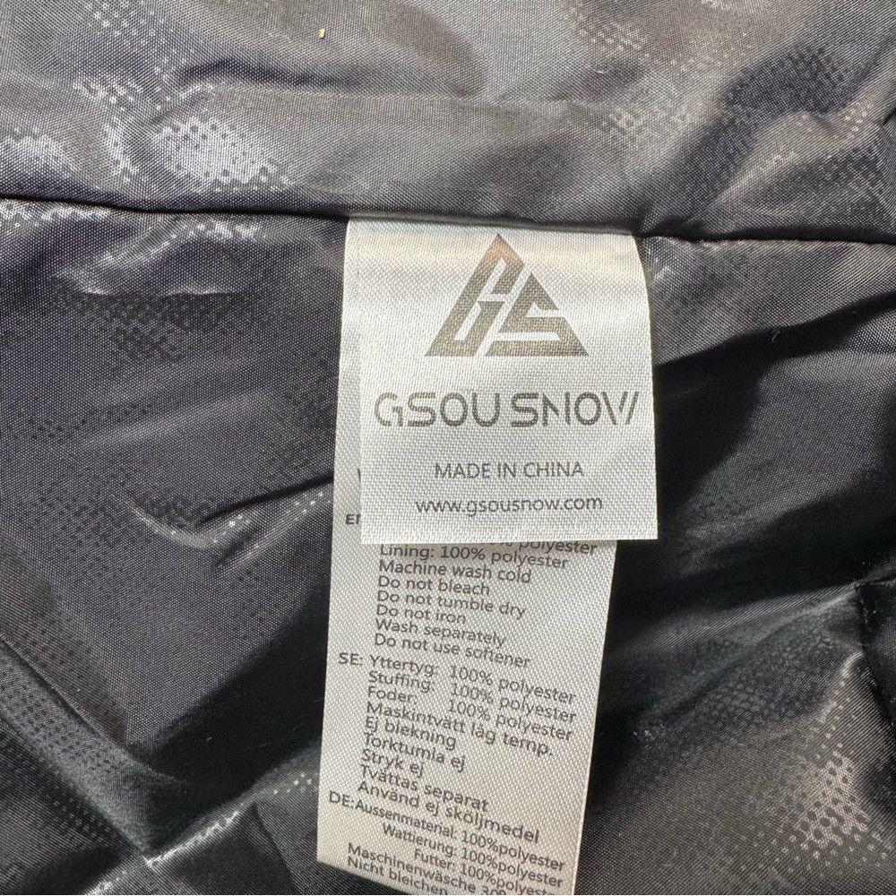 Other NWT New GSOU SNOW Ski Snowboard Snow Coat Hooded Jacket Siz Size XL / US 12-14 / IT 48-50 - 8 Thumbnail