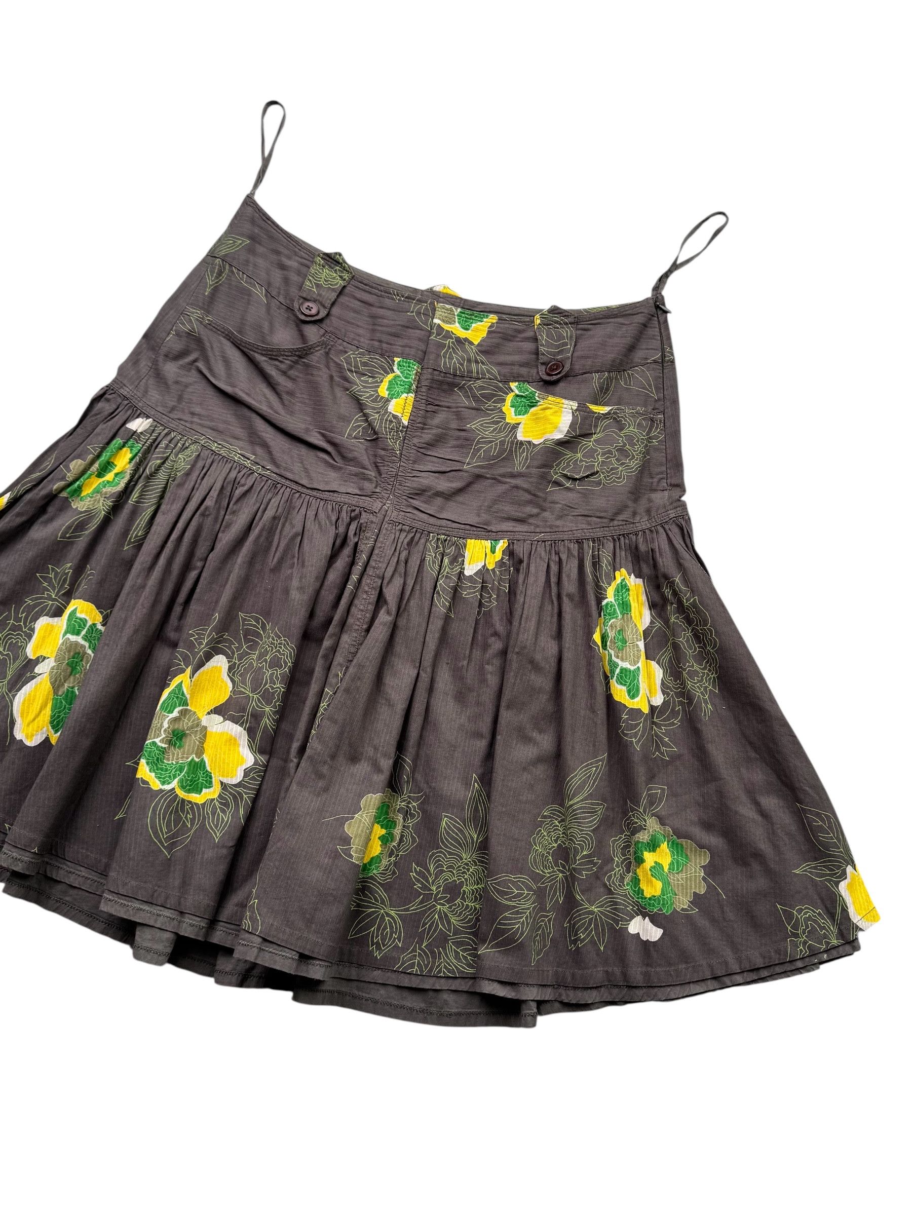 Diesel Diesel Black Gold Vintage Flare Skirt (D10) Size 27" / US 4 / IT 40 - 3 Thumbnail