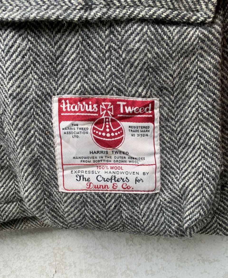 Harris Tweed Vintage Harris Tweed Hoodie Zipper Button Jacket Size US M / EU 48-50 / 2 - 6 Thumbnail