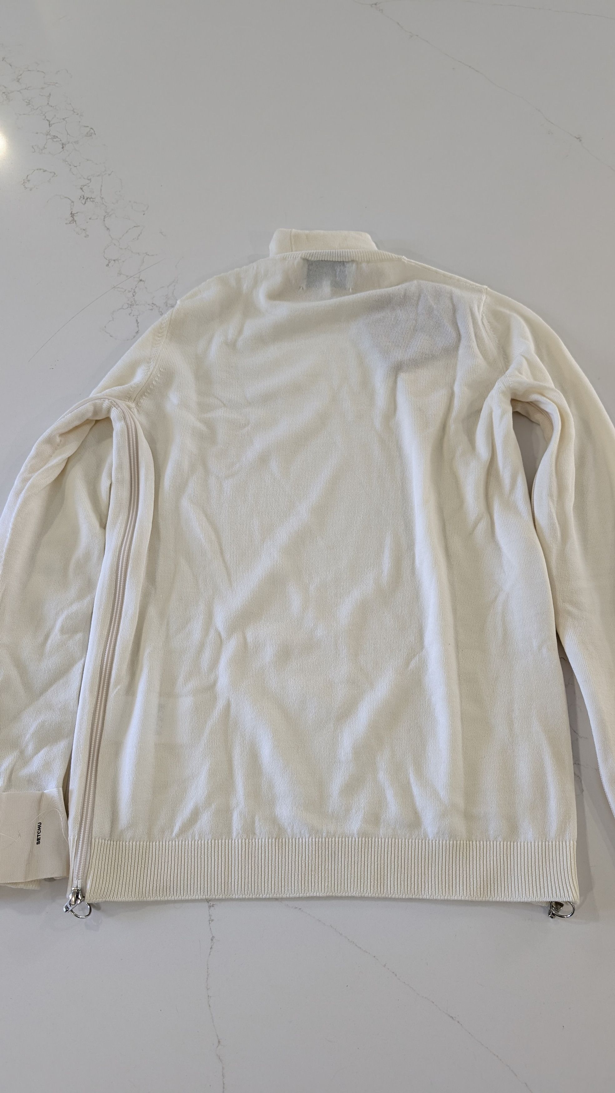 Other SETCHU Zip Knit Turtleneck Sweater Off-White Size 1 S Size US S / EU 44-46 / 1 - 2 Thumbnail
