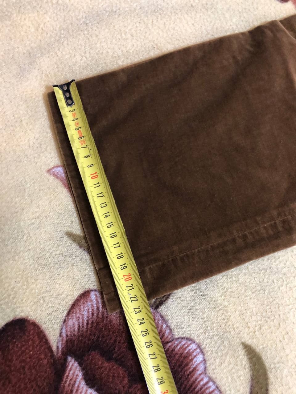 Dolce & Gabbana Dolce & Gabbana Vintage Brown Runway Velvet Bootcut Pants Size 26" / US 2 / IT 38 - 11 Thumbnail