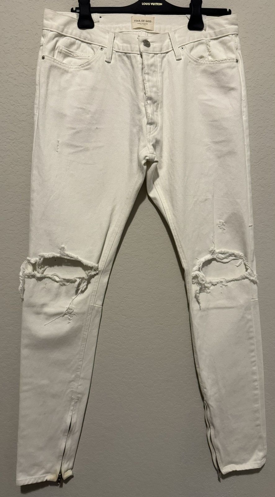 Fear of God Fear of God Fourth Collection White Size US 35 - 1 Thumbnail