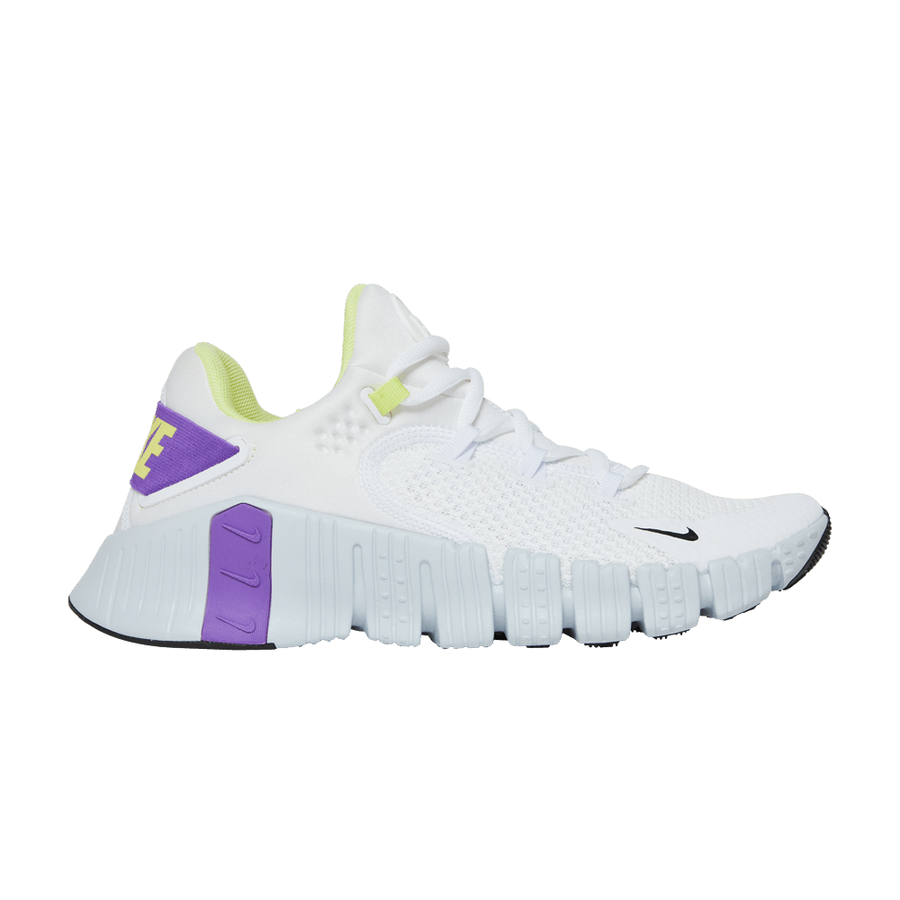 image of Nike Wmns Free Metcon 4 White Wild Berry Shoes in Pink, Women's (Size 5)