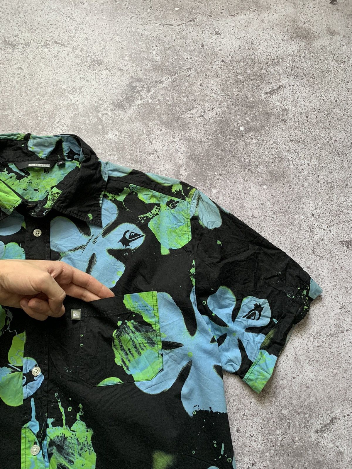 Quiksilver Quiksilver Hawaii Floral Shirt Size XL Size US XL / EU 56 / 4 - 3 Thumbnail