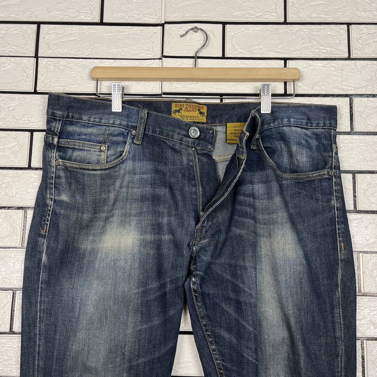 Japanese Brand Vintage Ross Thomson Utility Denim Jeans Size US 38 / EU 54 - 15 Thumbnail