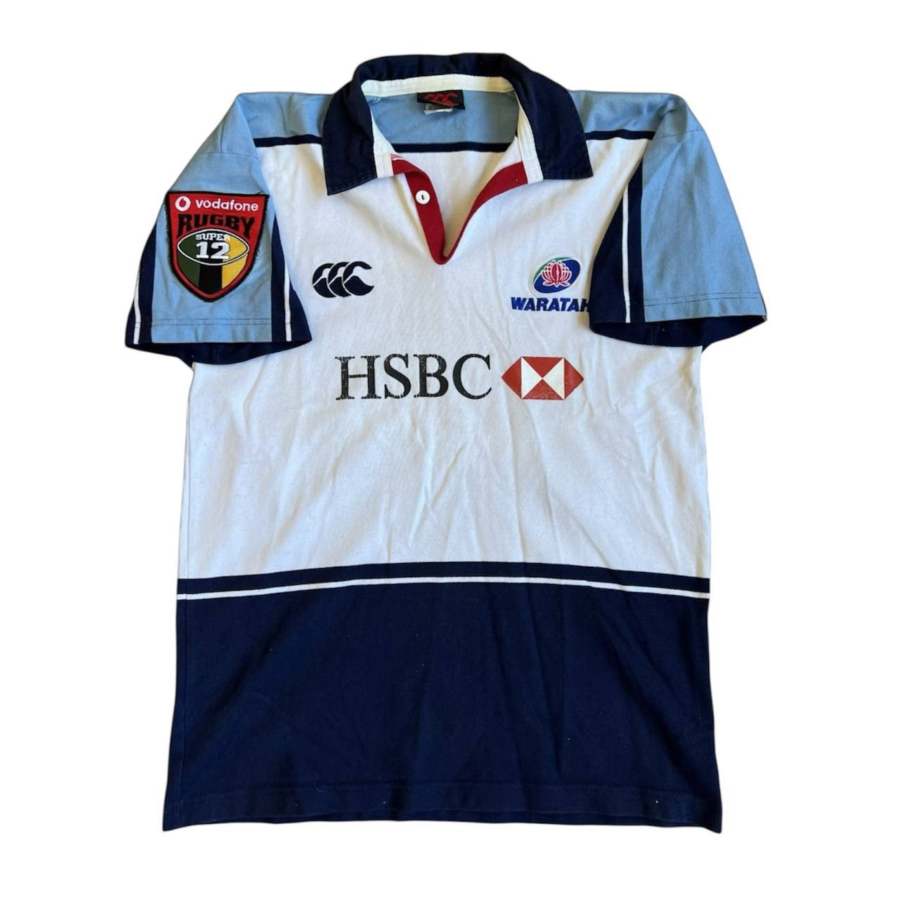 Canterbury of New Zealand 2003 WARATAHS AWAY RUGBY UNION NSW AWAY SHIRT JERSEY RARE M Size US M / EU 48-50 / 2 - 1 Thumbnail