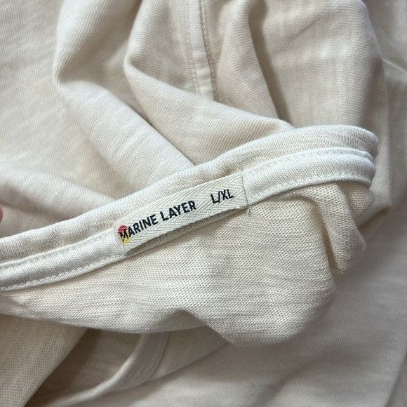 Marine Layer Marine Layer Lassen Heavy Slub Long Sleeve Pocket Tee Size US L / EU 52-54 / 3 - 10 Thumbnail