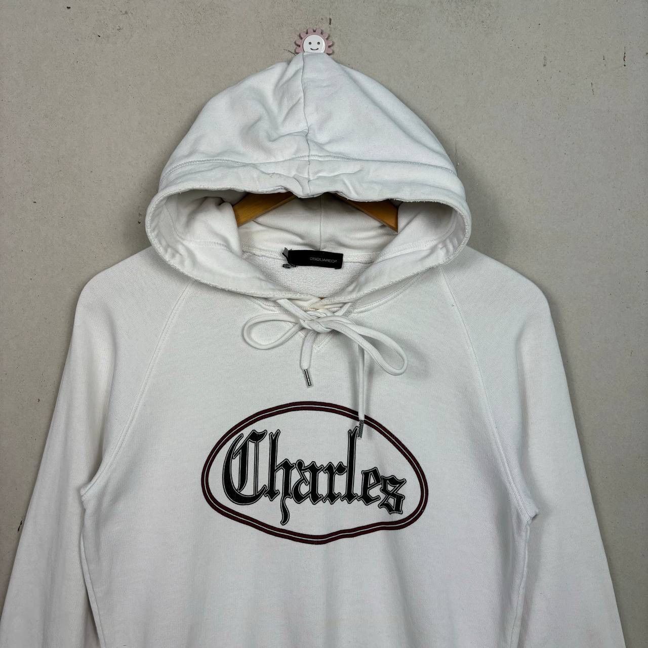 Dsquared2 Dsquared2 Charles White Hoodie Sweatshirt Size US S / EU 44-46 / 1 - 3 Thumbnail