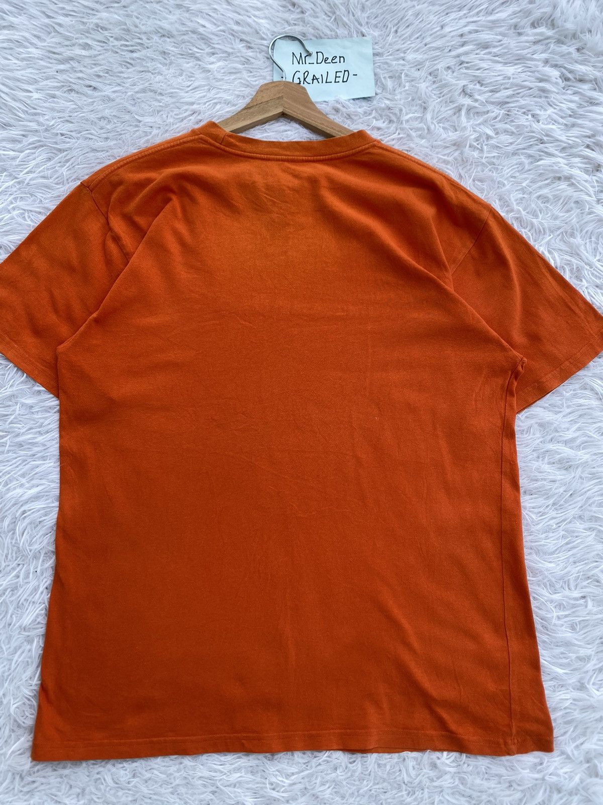 Nike Rare Vintage NIKE Basketball Orange T-shirt Size US M / EU 48-50 / 2 - 15 Thumbnail