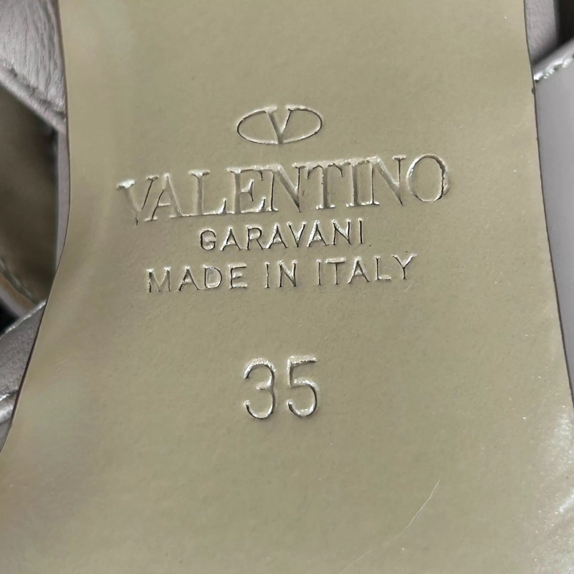 Valentino Valentino Nude Studded High Heels Size 35 Size US 4.5 / IT 34.5 - 7 Thumbnail