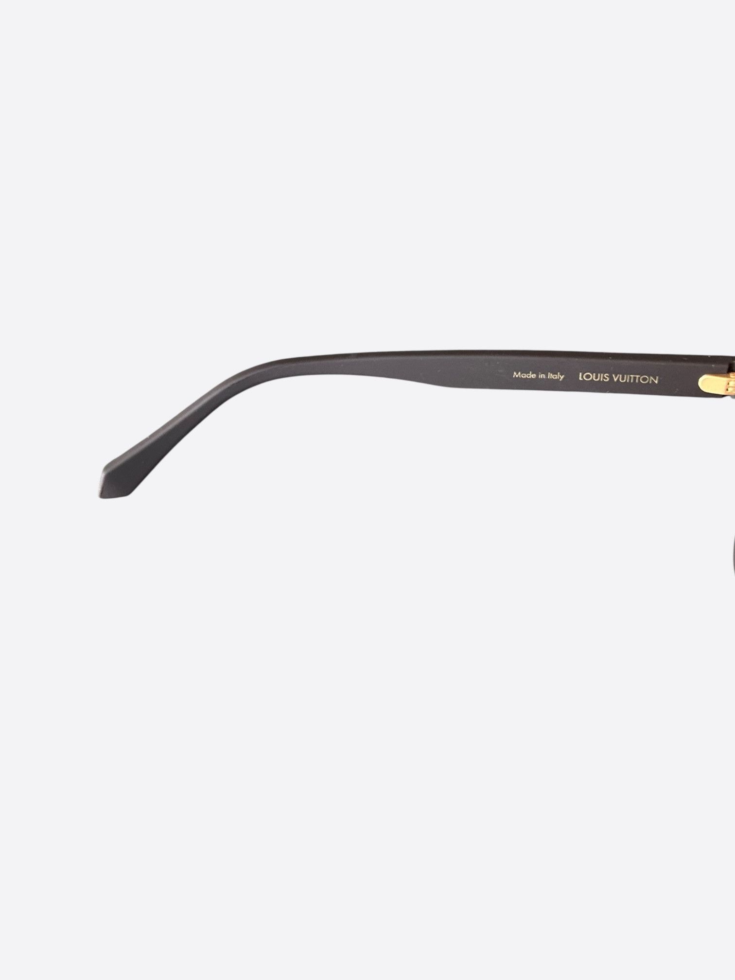 Louis Vuitton Louis Vuitton Brown Monogram Waimea Sunglasses Size ONE SIZE - 4 Thumbnail