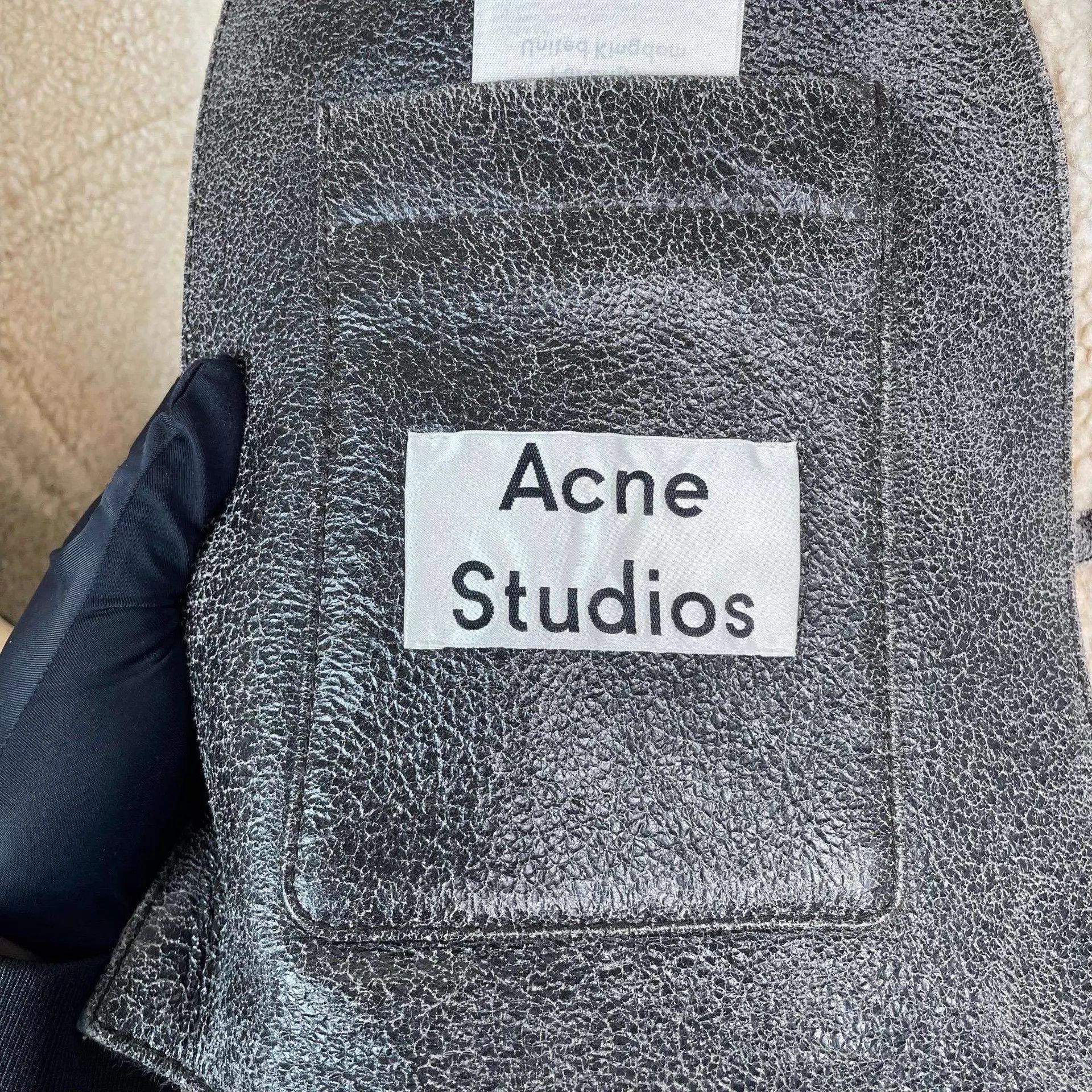 Acne Studios Acne Studios Fur Collar Flight Jacket 44 Size US S / EU 44-46 / 1 - 5 Thumbnail