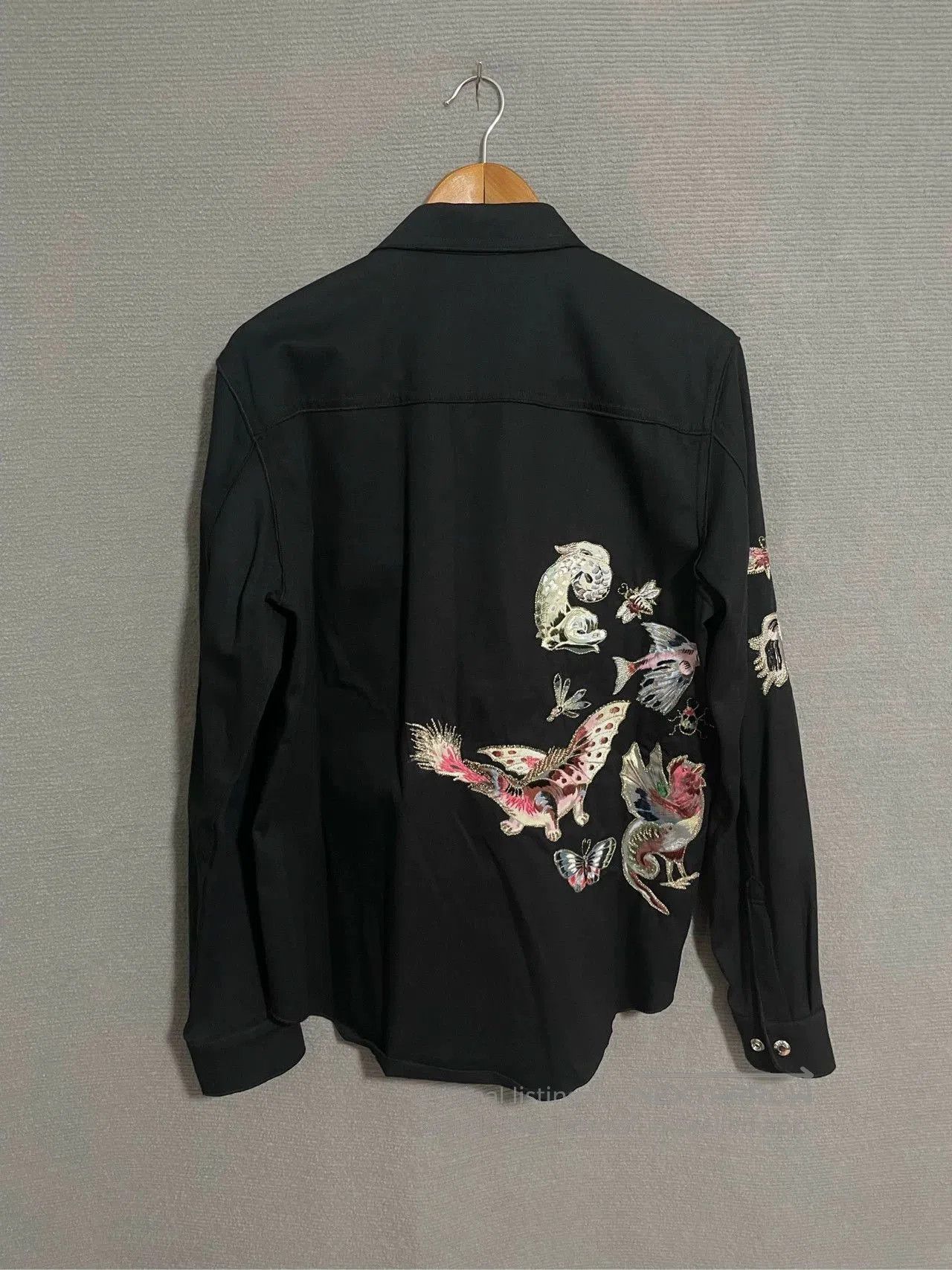 Valentino Valentino Embroidered Shirt Jacket. Size US L / EU 52-54 / 3 - 2 Thumbnail