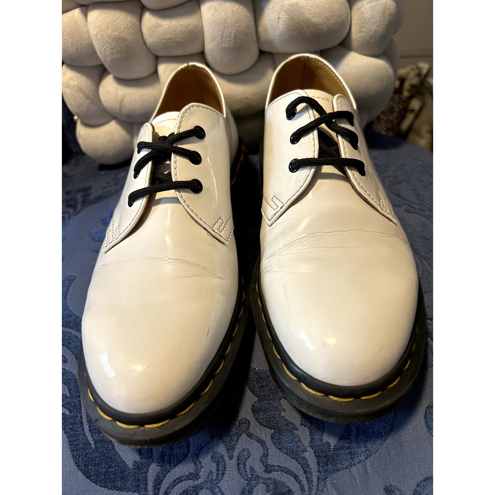 Dr. Martens Dr Martens 1461 White Patent Leather Oxford size 8/EU 39 Size US 8 / IT 38 - 5 Thumbnail