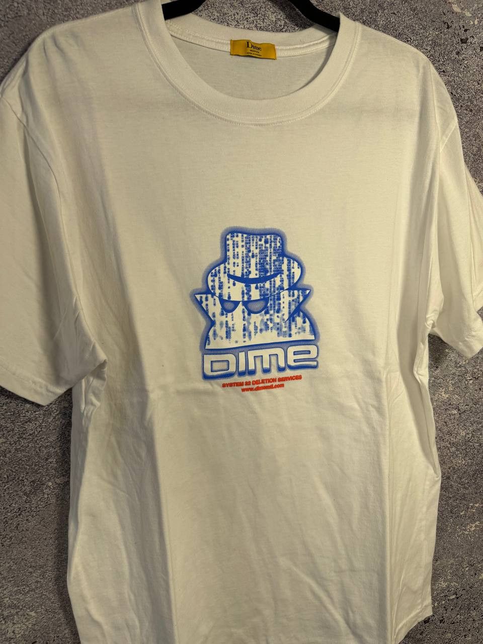 Dime × Vintage Vintage Dime Dimemtl System 32 Deletion Services T-Shirt Size US L / EU 52-54 / 3 - 9 Thumbnail