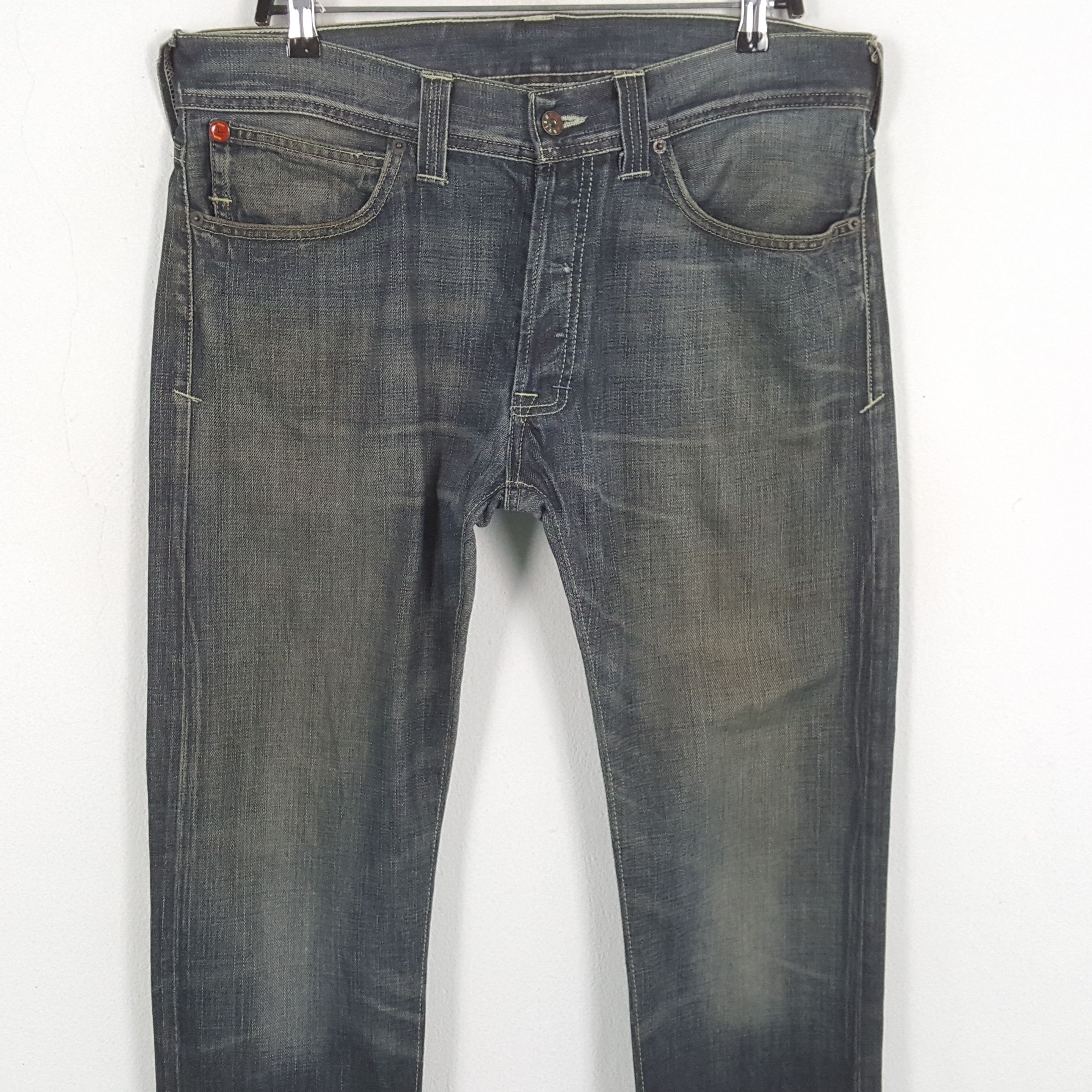 Evisu EVISU x PUMA Fashion Style Custom Daicock Jeans Size US 37 - 5 Thumbnail