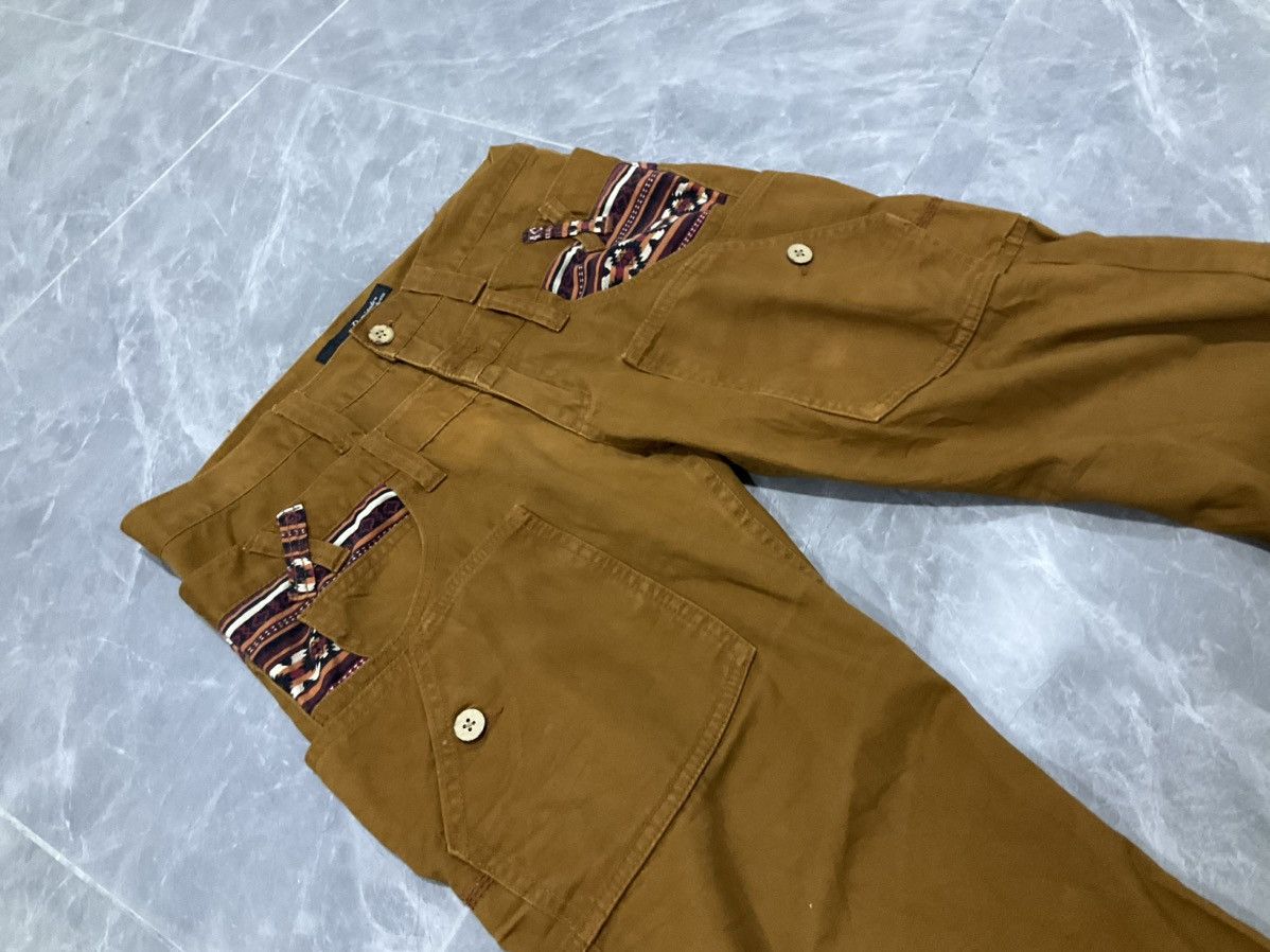 Japanese Brand Dominate Handcrafted Jeans Double Waisted Design Size US 33 - 10 Thumbnail