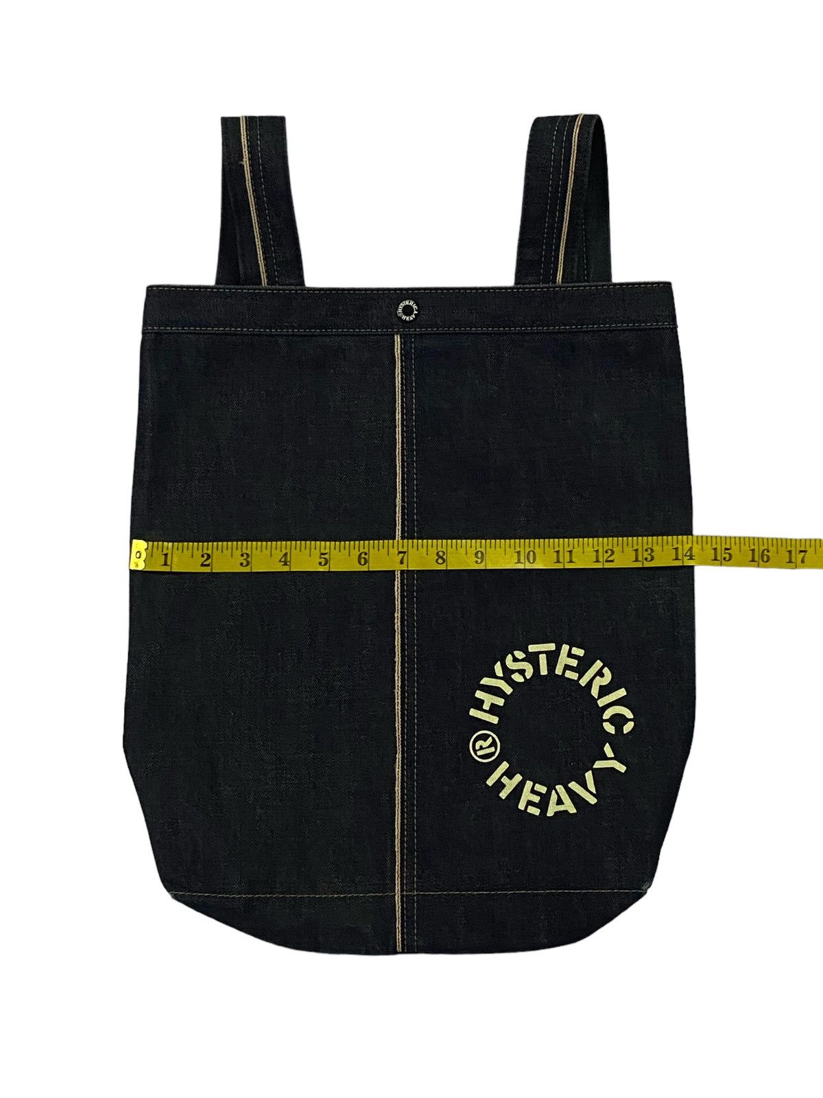 Hysteric Glamour Hysteric Glamour Selvedge Denim Backpack Size ONE SIZE - 8 Thumbnail