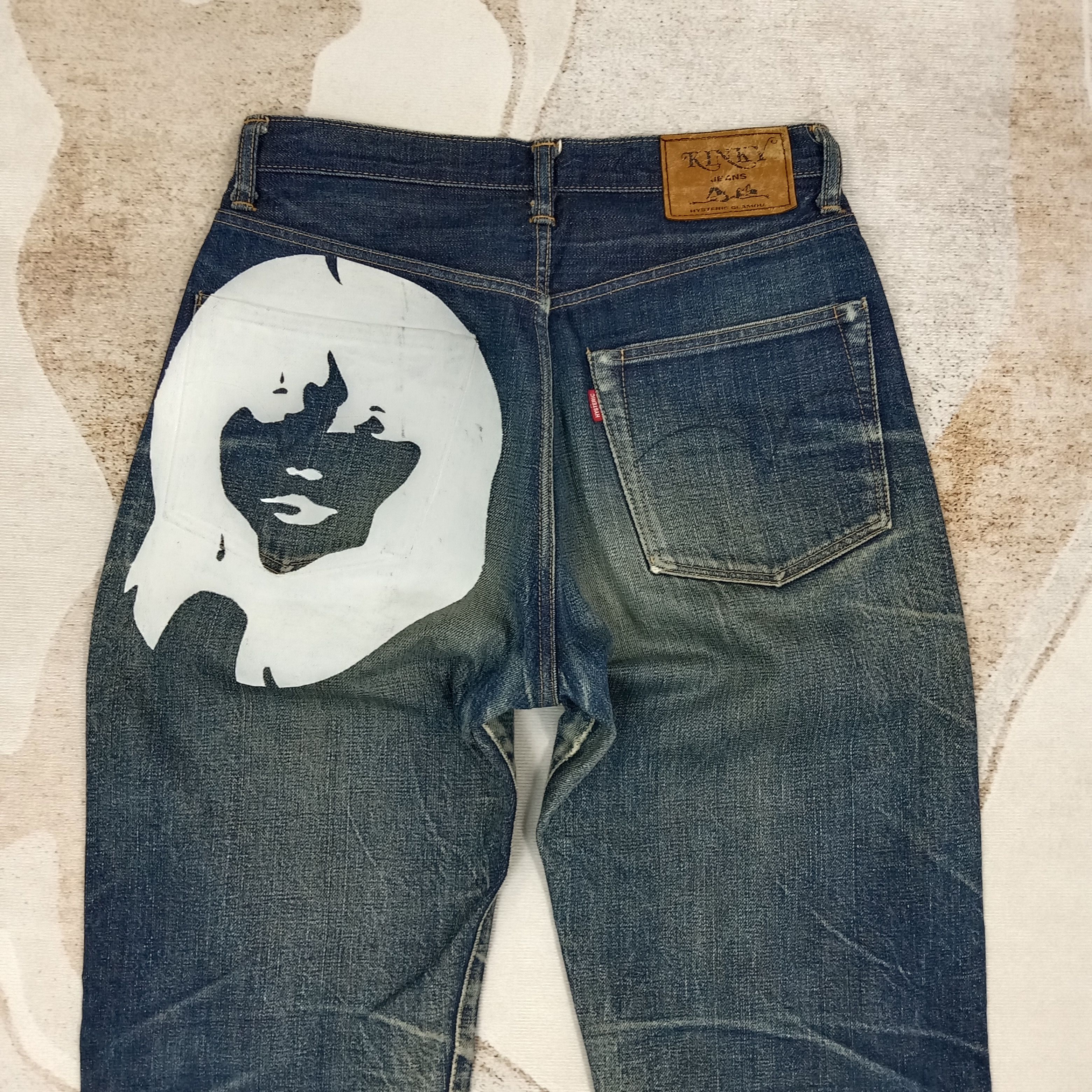 Hysteric Glamour Hysteric Glamour Selvedge Denim Jeans C265N25 Size US 27 - 2 Thumbnail