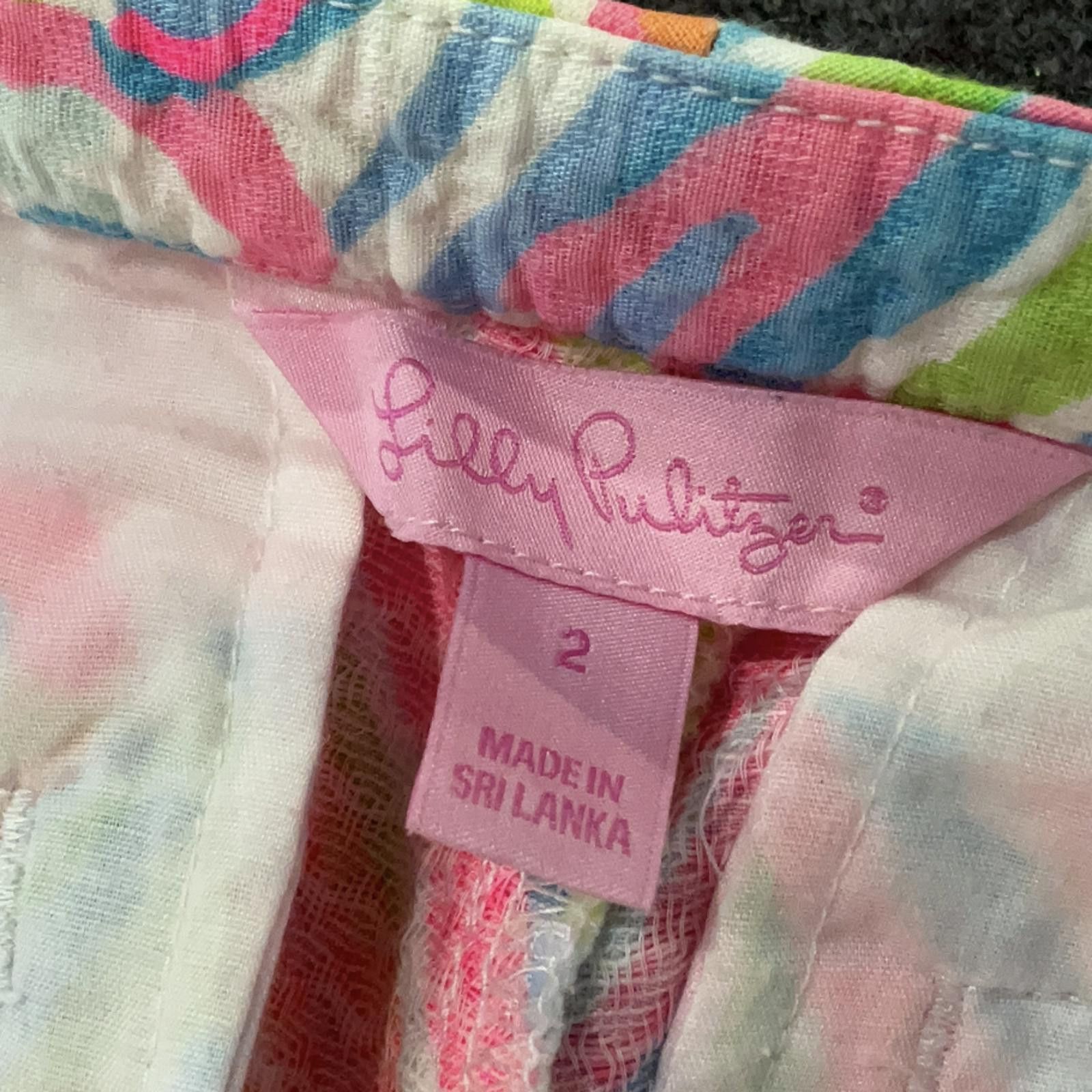Other Lilly Pulitzer Size 2 Women's Casual Shorts Size 26" / US 2 / IT 38 - 3 Thumbnail