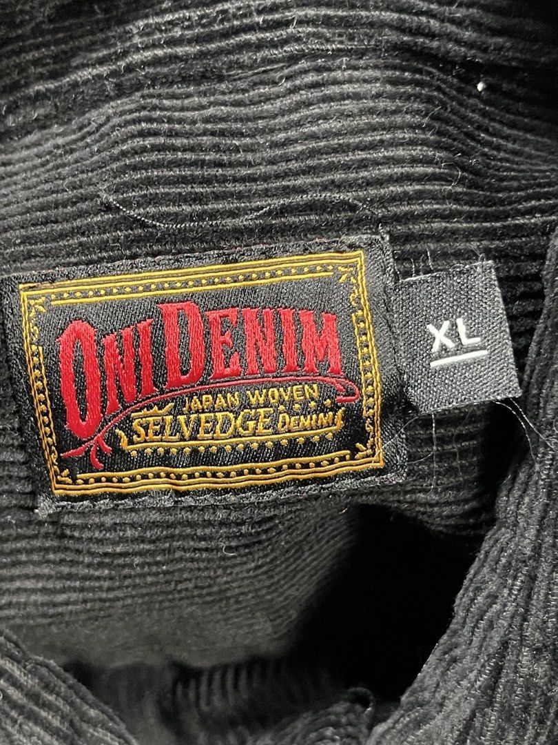 Oni Oni Denim corduroy long-sleeve shirt Size US XL / EU 56 / 4 - 4 Thumbnail