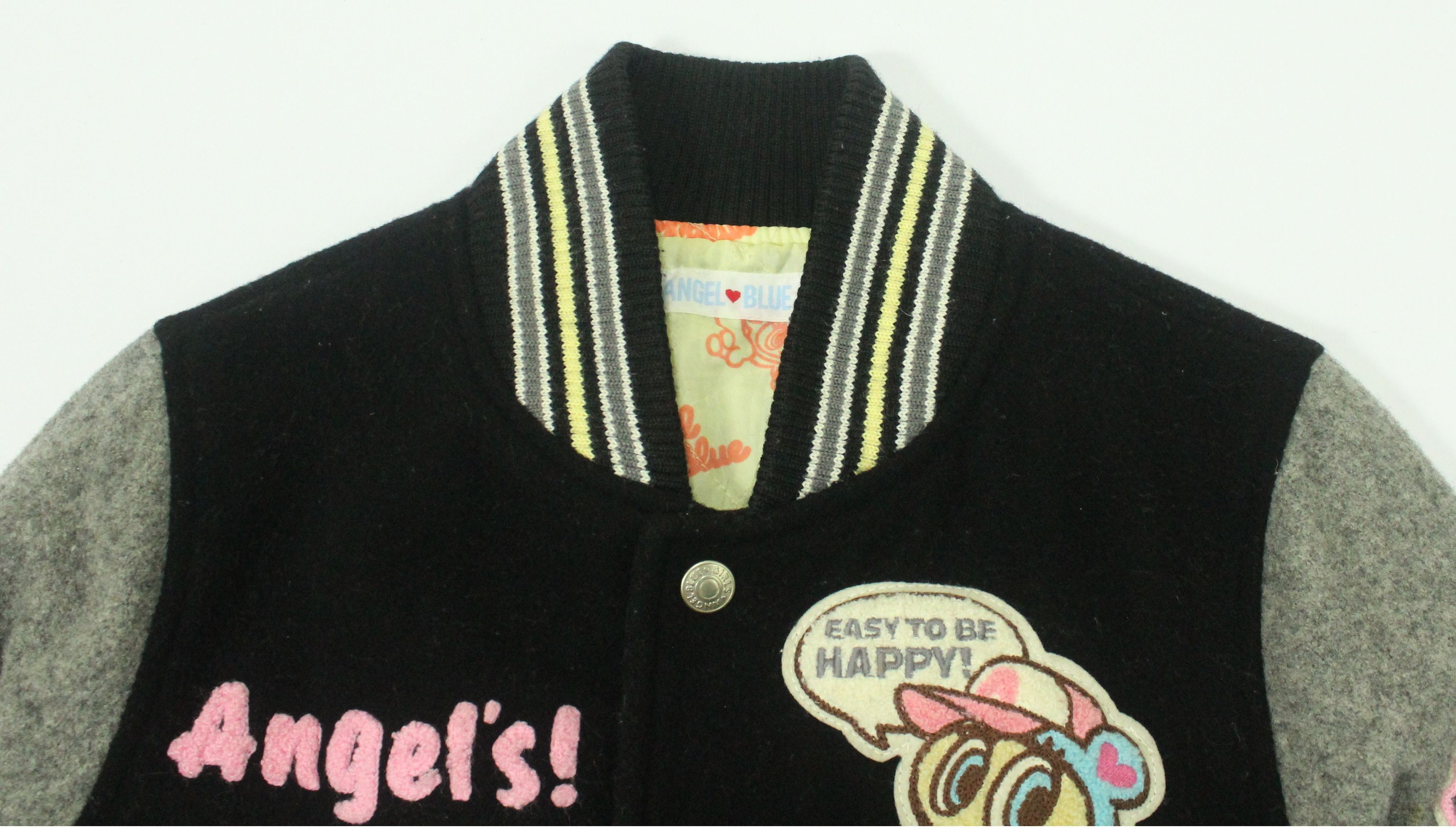 Angel Blue Vintage ANGEL BLUE Jacket Varsity Bombers Size S for TWEEN Size US S / EU 44-46 / 1 - 6 Thumbnail