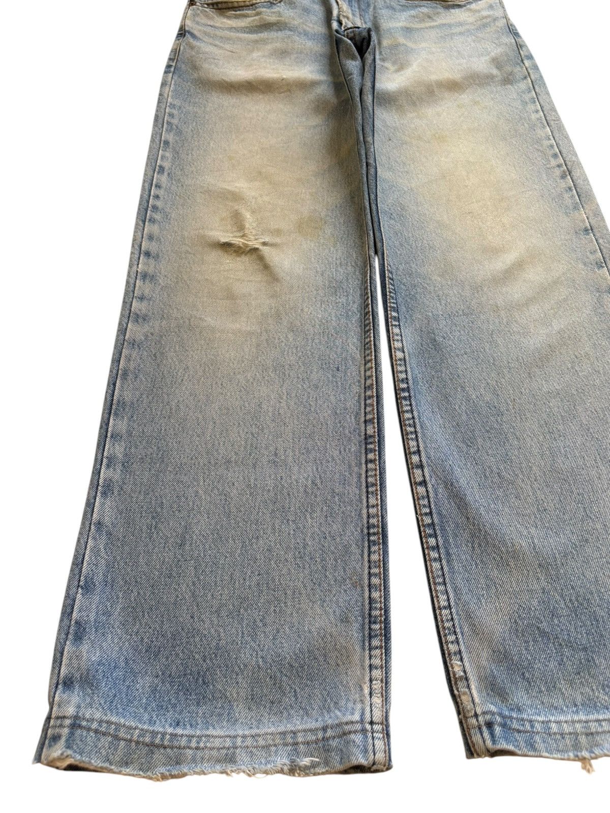 Levi's Vintage 90s Levis Mud Wash Distressed Loose Jeans Size US 30 / EU 46 - 6 Thumbnail