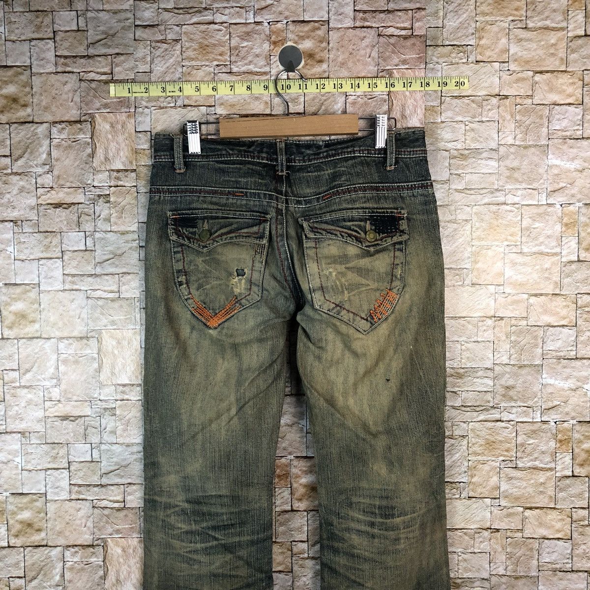 Request Jeans Request Black faded ripped Distressed Denim Pants #A1039 Size US 31 - 15 Thumbnail