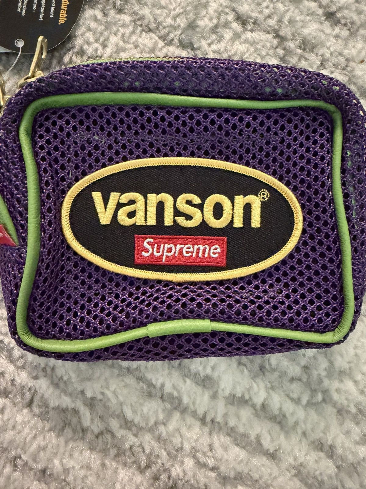 Supreme × Vanson Leathers Supreme x Vanson Leathers Cordura Mesh Wrist Bag Size ONE SIZE - 3 Thumbnail