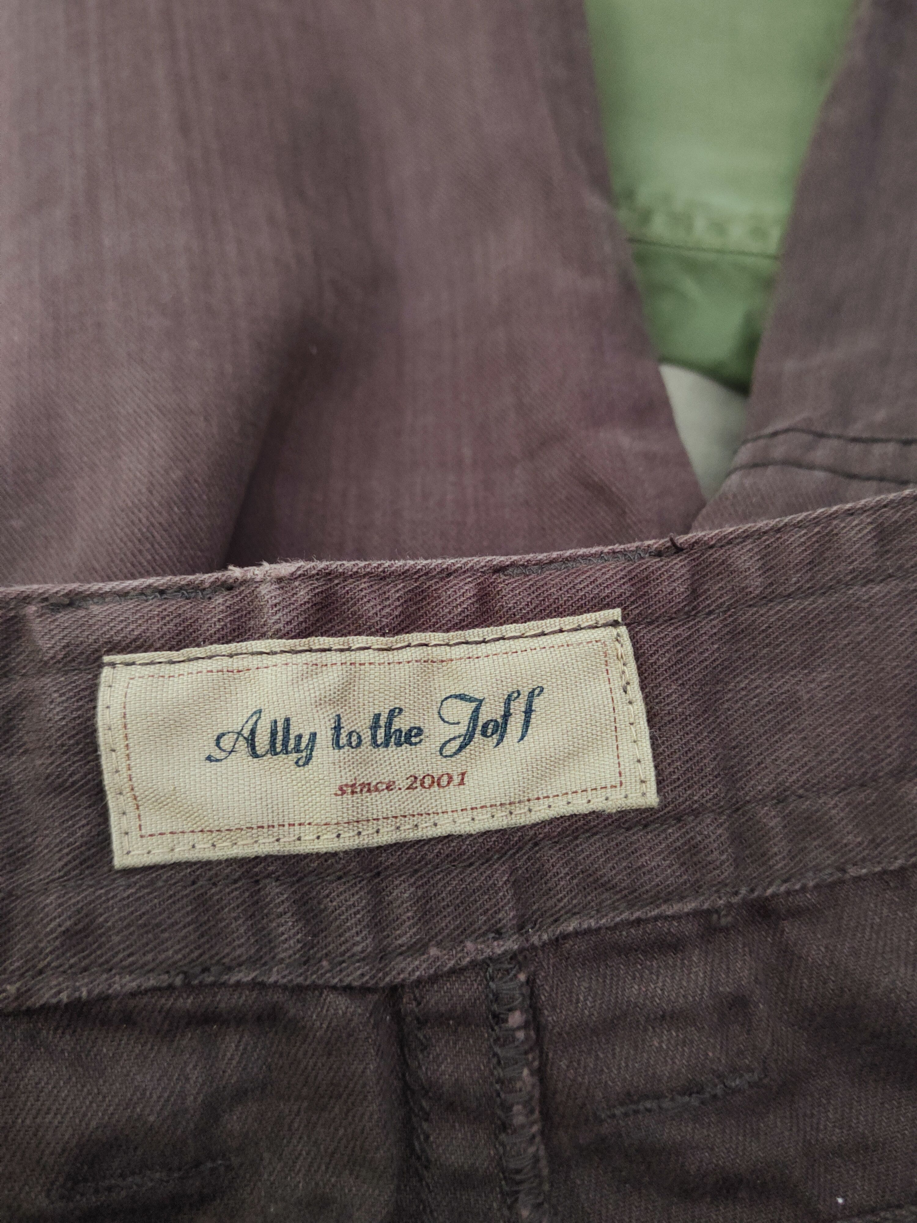 Japanese Brand Ally of the Joff Dark Brown Multipocket Cargo Pants #W925 Size US 32 / EU 48 - 14 Thumbnail