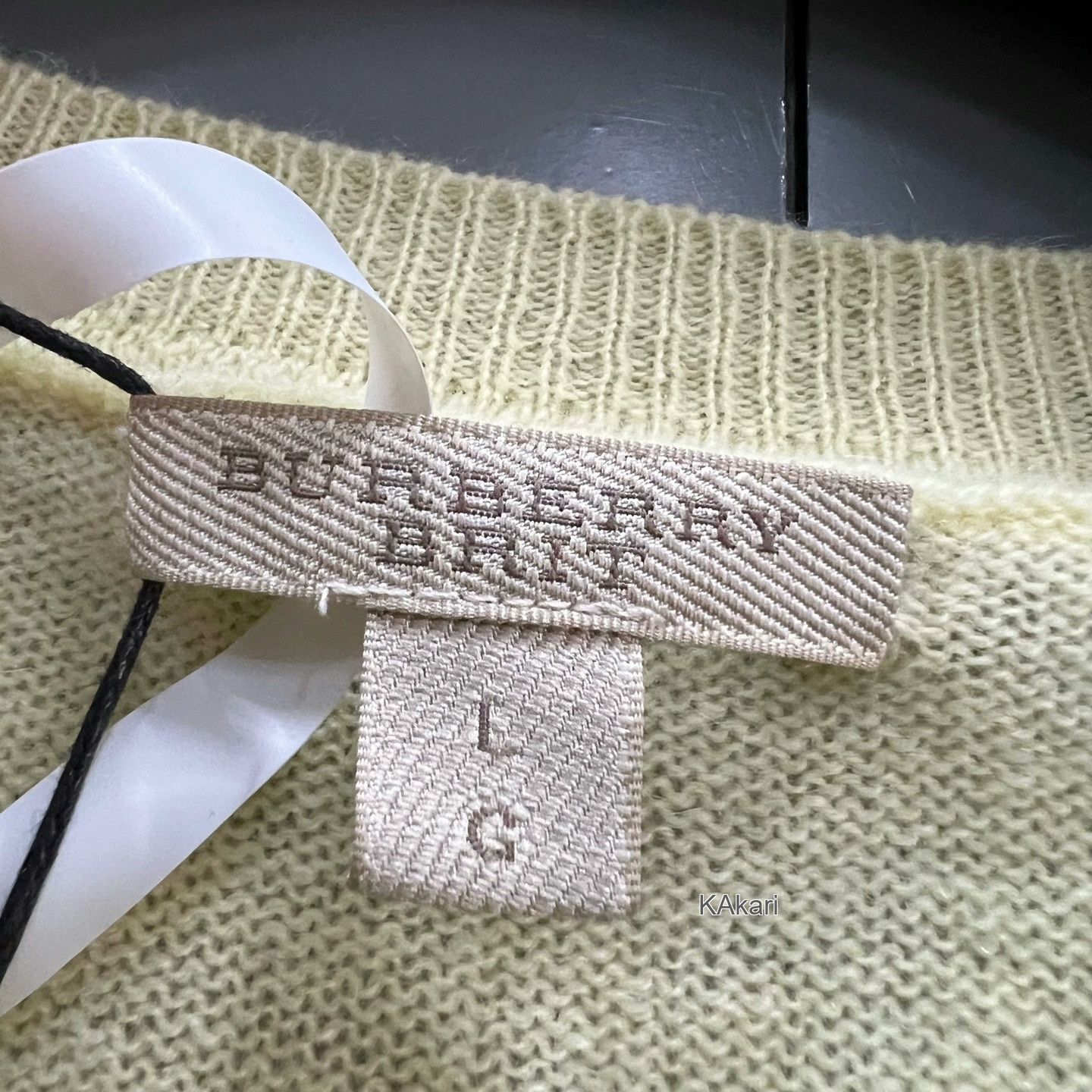 Burberry Burberry Yellow Knight Embroidery Sweater Size US L / EU 52-54 / 3 - 4 Thumbnail