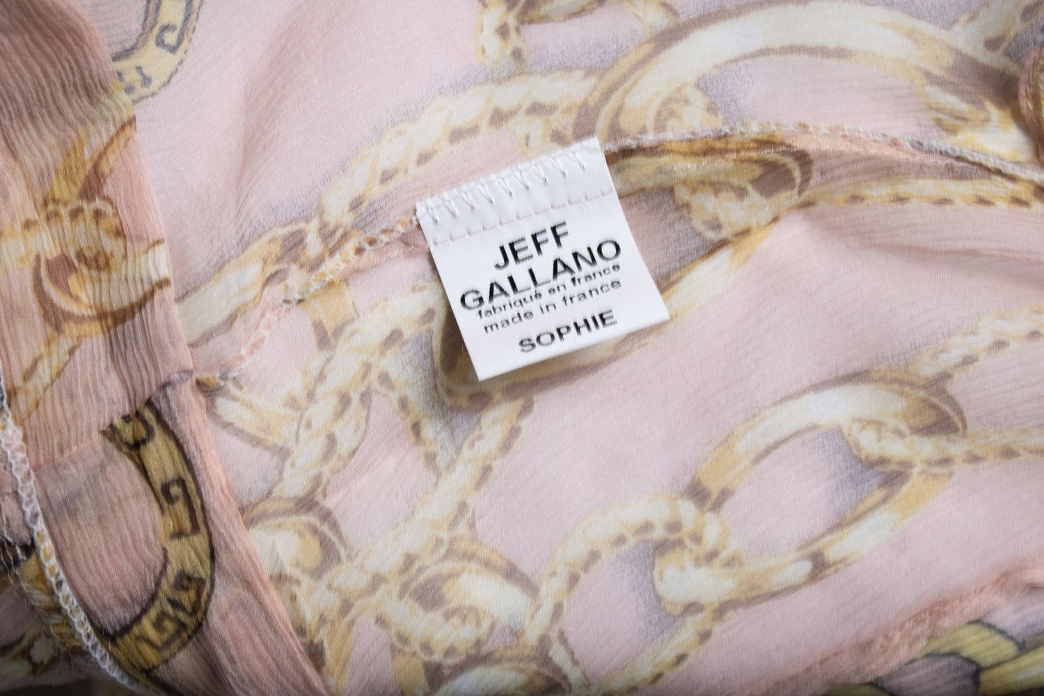 Other Jeff Gallano, silk Sophie sheer wrap midi dress Size S / US 4 / IT 40 - 5 Thumbnail