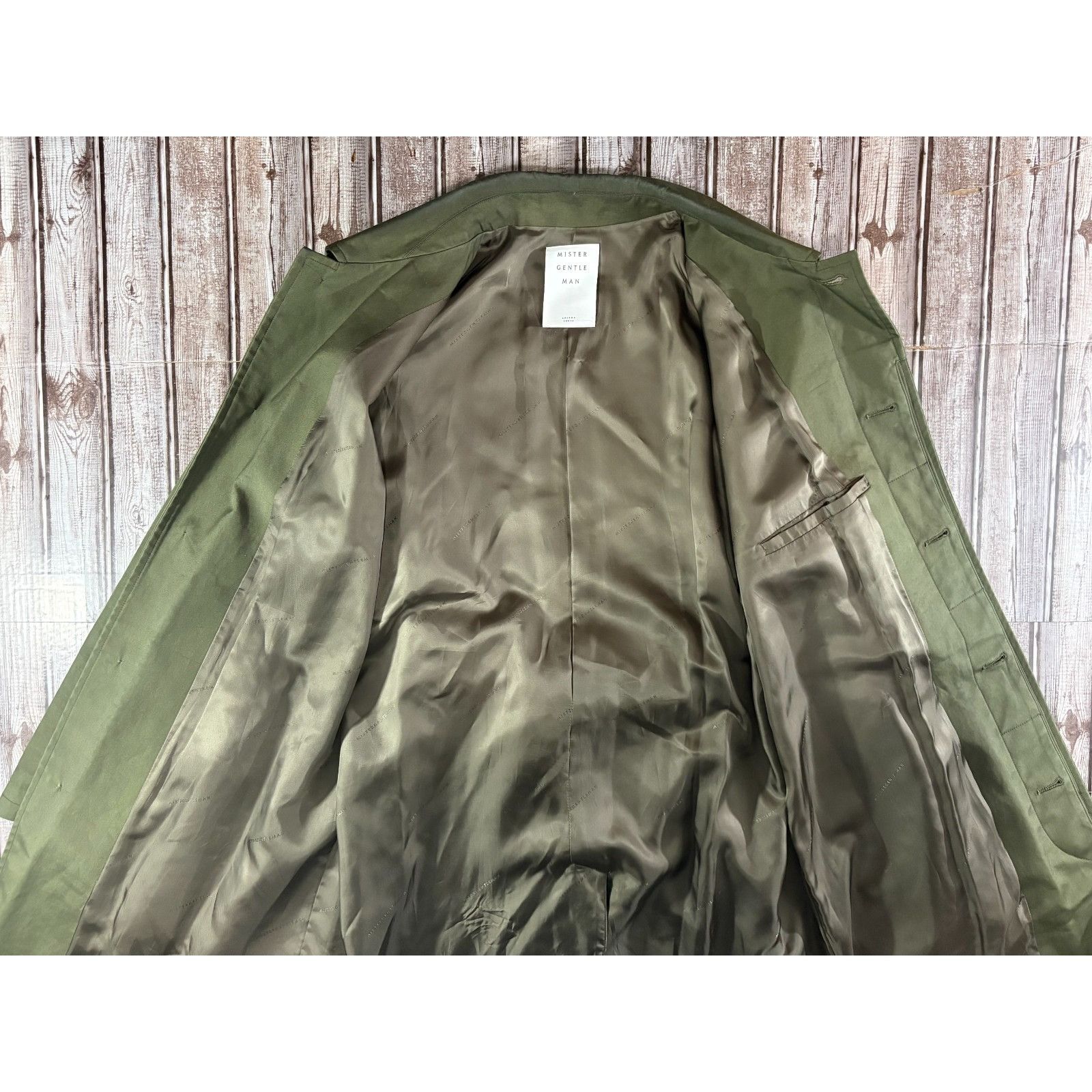Other MISTER GENTLEMAN Check Switched Balmacaan Coat sz L color Kh Size US L / EU 52-54 / 3 - 5 Thumbnail