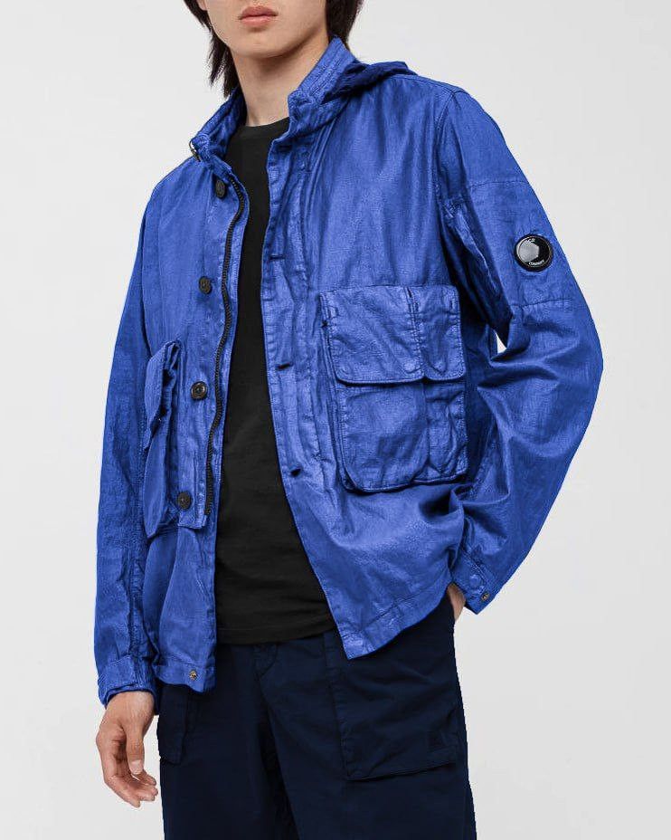 C.P. Company C.P. COMPANY / Lino Wax Garment Dyed Jacket Size US L / EU 52-54 / 3 - 1 Thumbnail