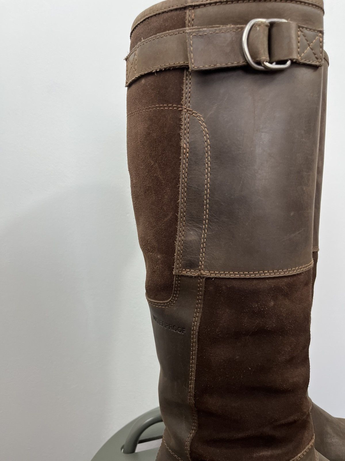 Other Waterproof Leather Knee High Boots Riding Outdoor EU 40 Size US 9 / IT 39 - 7 Thumbnail