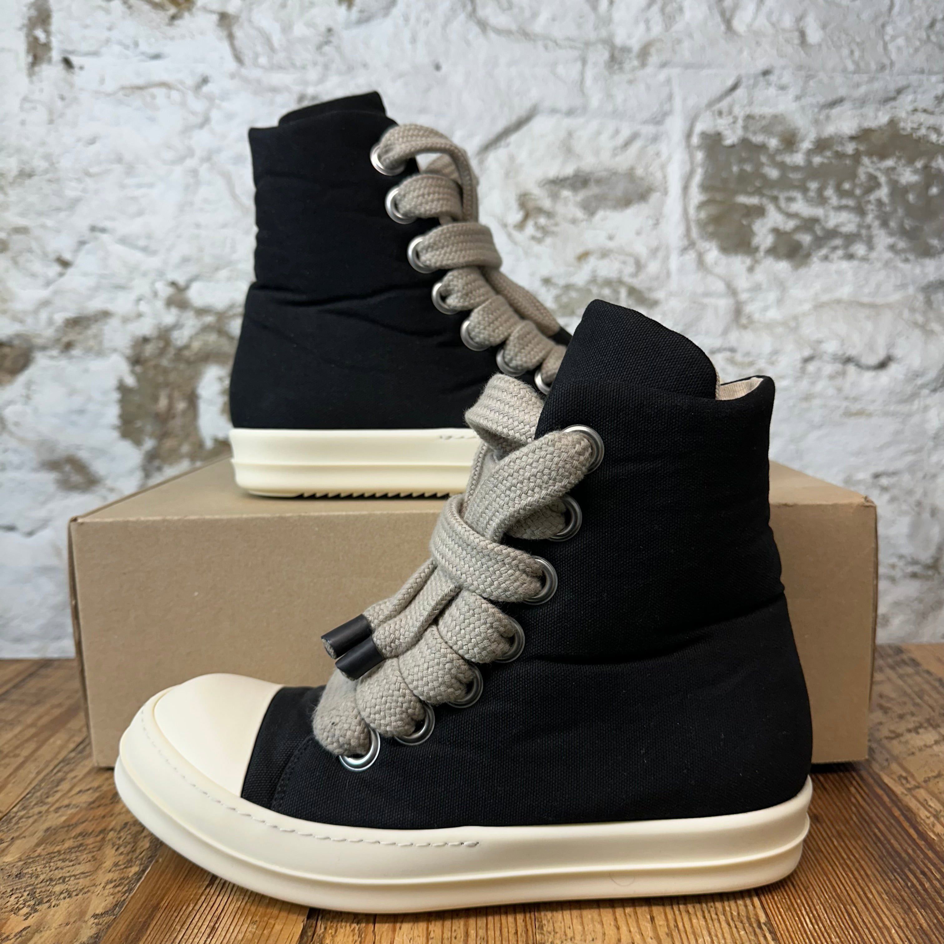Rick Owens Rick Owens Geobasket Natural/Clear Jumbo Lace Sz 42
