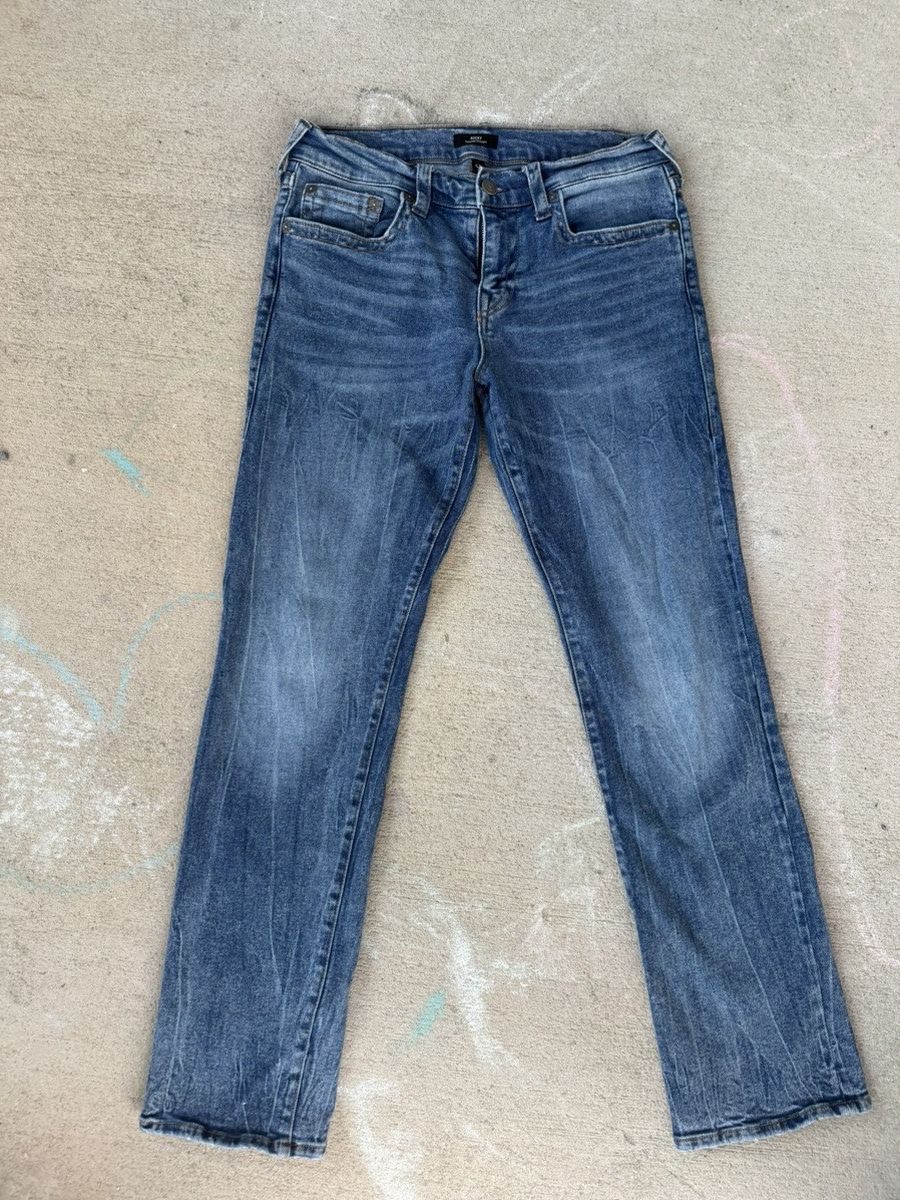 True Religion True Religion Ricky Straight Relaxed Denim Size US 32 / EU 48 - 1 Thumbnail
