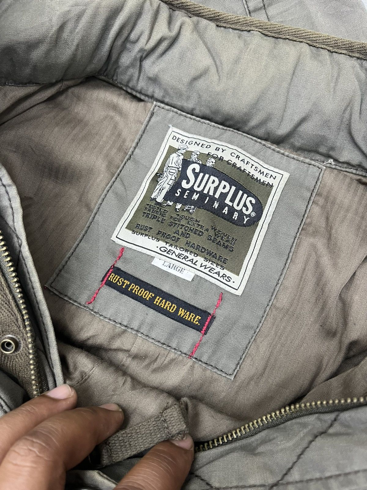 Japanese Brand SURPLUS SEMINARY GORPCORE JACKET HIDDEN HOODIE Size US L / EU 52-54 / 3 - 10 Thumbnail