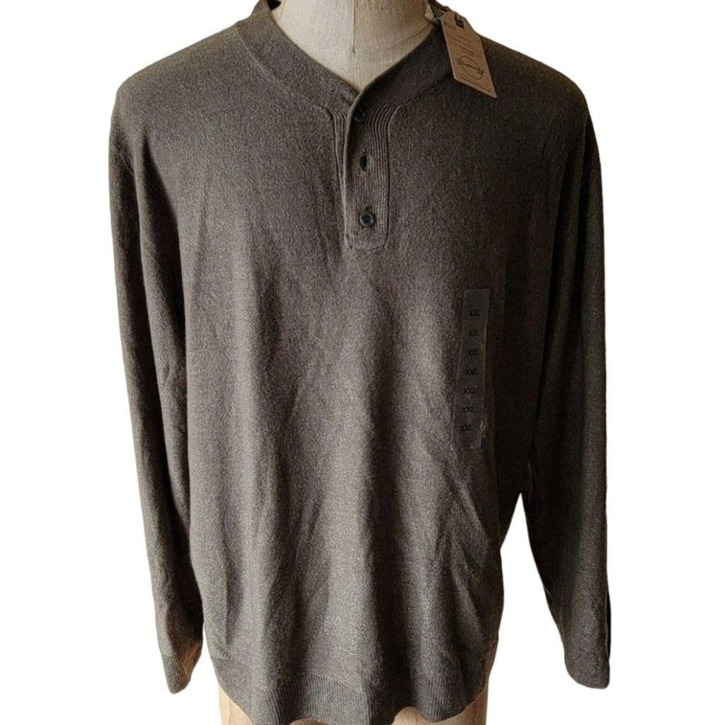 Weatherproof WEATHERPROOF Henley Sweater. Size XXL Size US XL / EU 56 / 4 - 3 Thumbnail